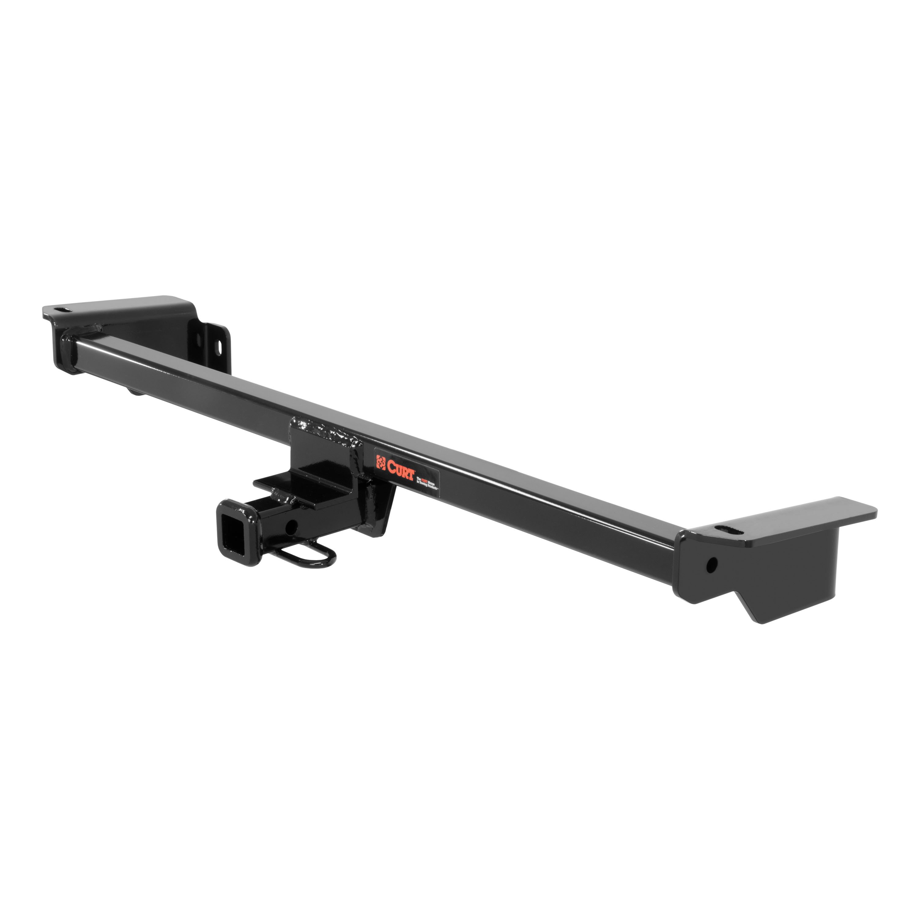 2014 - 2016 Ford Fiesta Sedan Curt 1-1/4" Class 1 Trailer Tow Hitch + 5-Flat Wiring Kit Tow Boat/Utility Trailer with Surge Brakes 11369 thumbnail 2