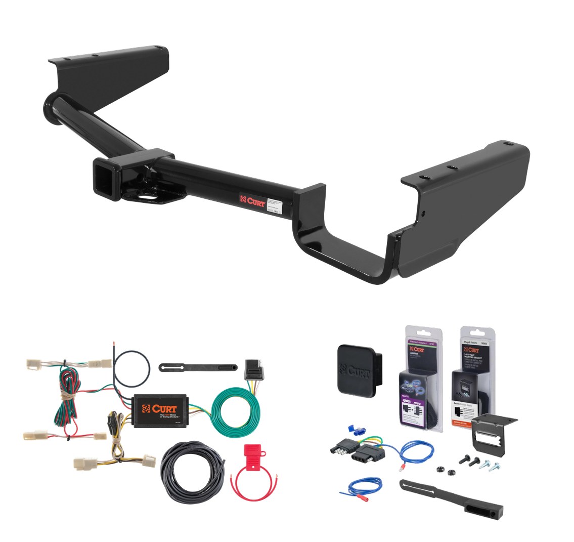 2004 - 2006 Lexus RX330 Curt 2" Class 3 Trailer Tow Hitch + 5-Flat Wiring Kit Tow Boat/Utility Trailer with Surge Brakes 13530 thumbnail 0