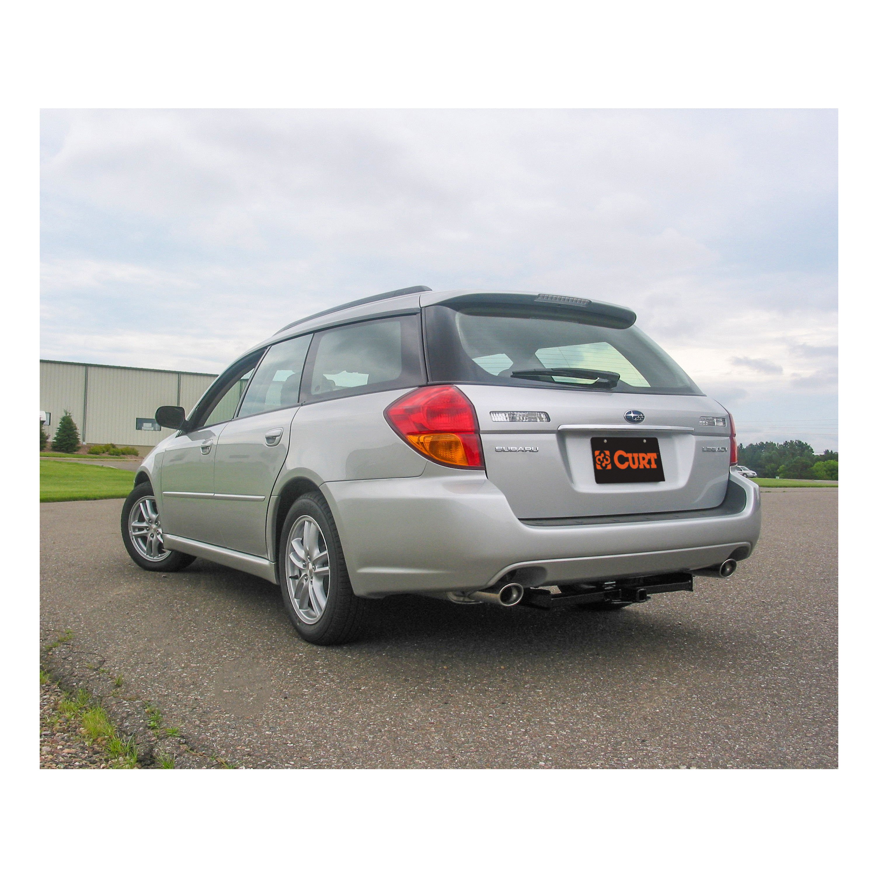 1996 - 1999 Subaru Legacy Wagon Curt 1-1/4" Class 2 Trailer Tow Hitch + 5-Flat Wiring Kit Tow Boat/Utility Trailer with Surge Brakes 12270-2 thumbnail 8