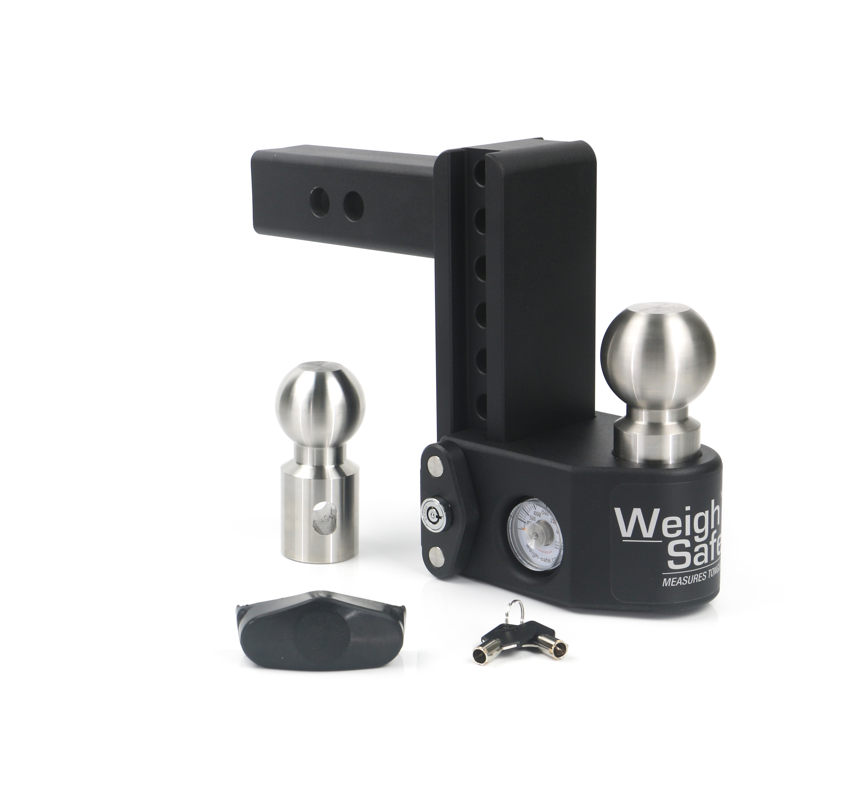 Weigh Safe Steel Weigh Safe Adjustable Drop Hitch - 6" Drop & 2" Shank SWS6-2 thumbnail 0