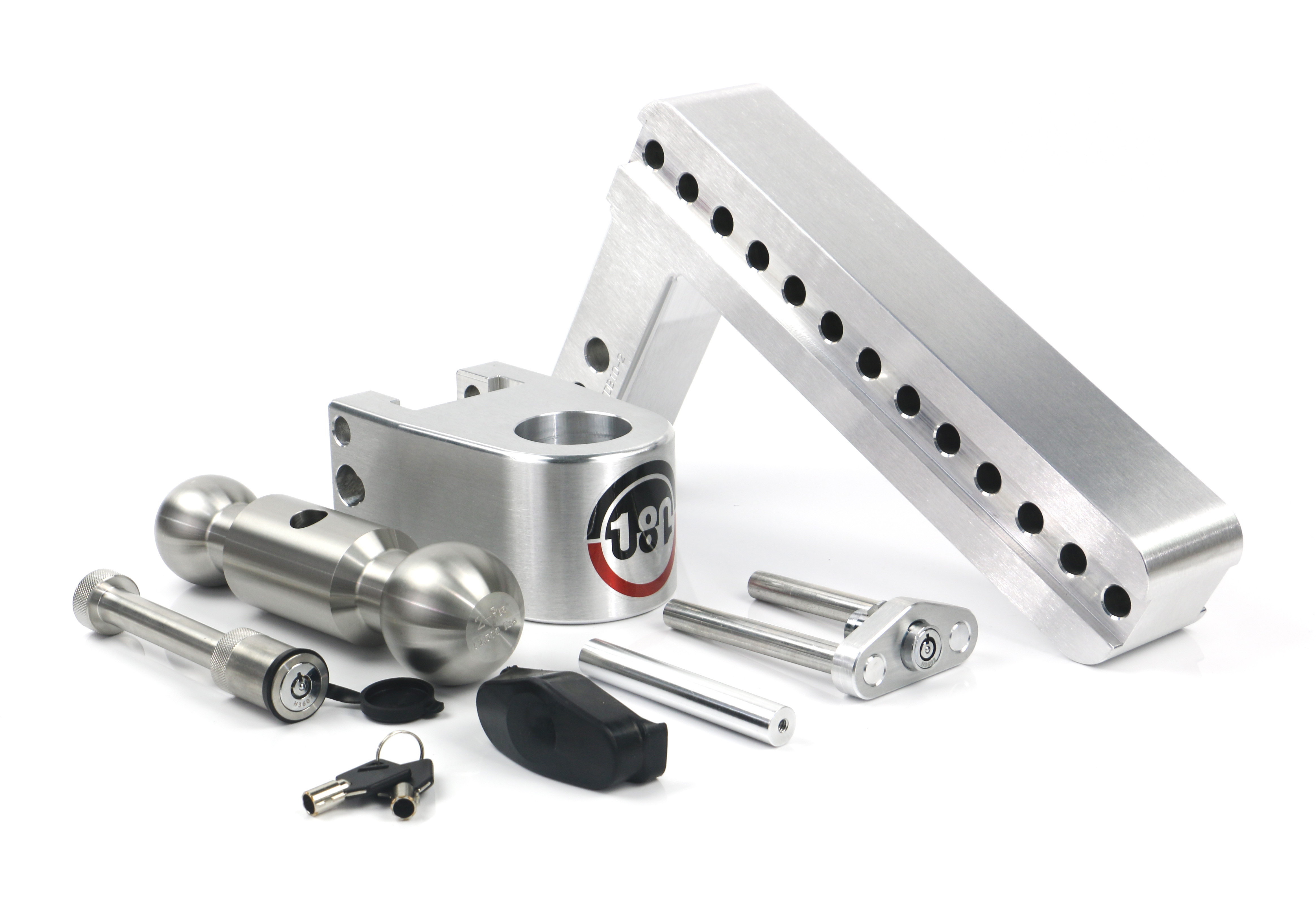 Weigh Safe 180 Hitch - Drop Hitch w/SS Combo Ball -  10" Drop for 2" Shank w/Hitch Pin LTB10-2-KA thumbnail 6