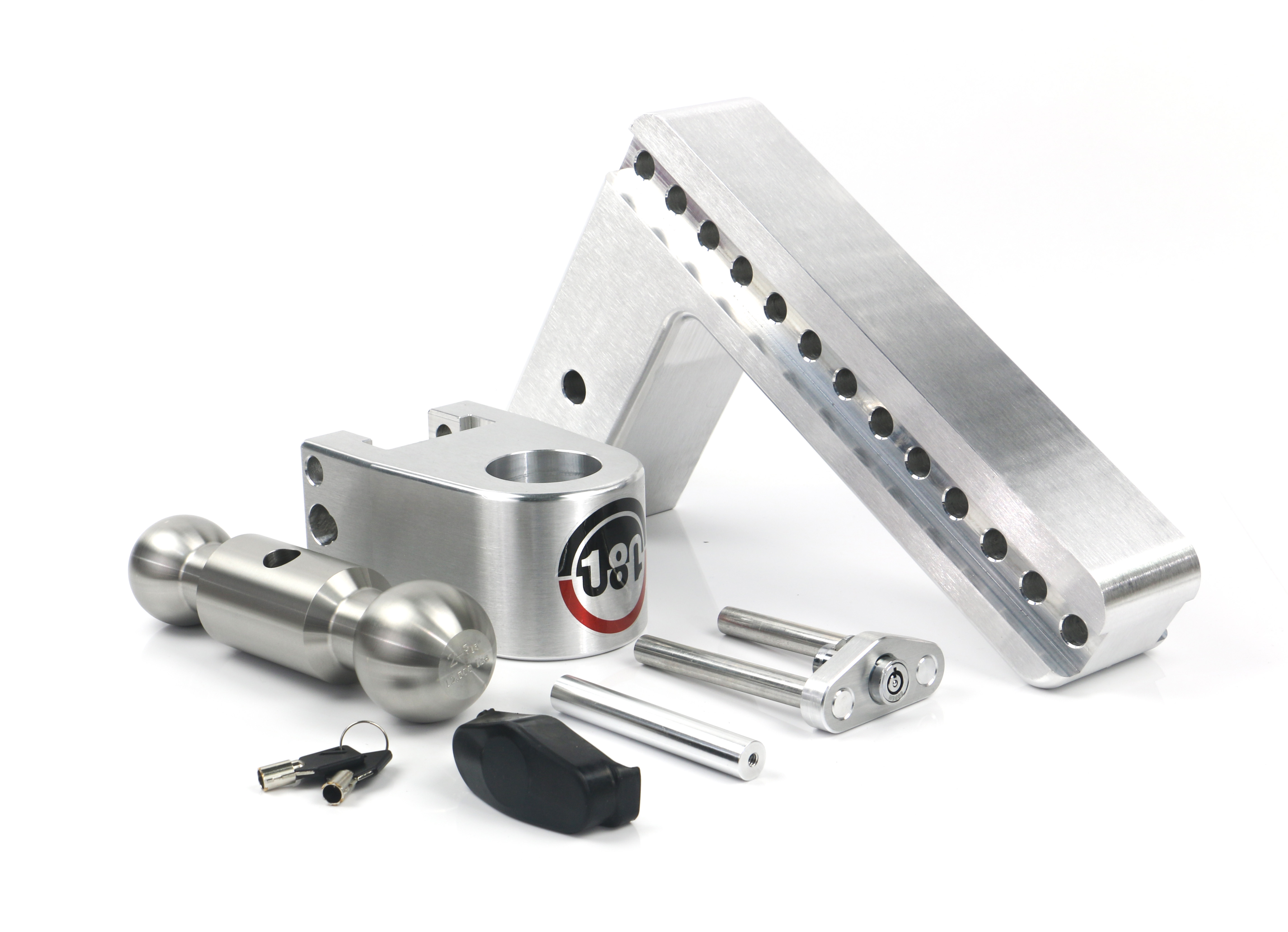Weigh Safe 180 Hitch - Drop Hitch w/SS Combo Ball -  10" Drop for 3" Shank LTB10-3 thumbnail 6