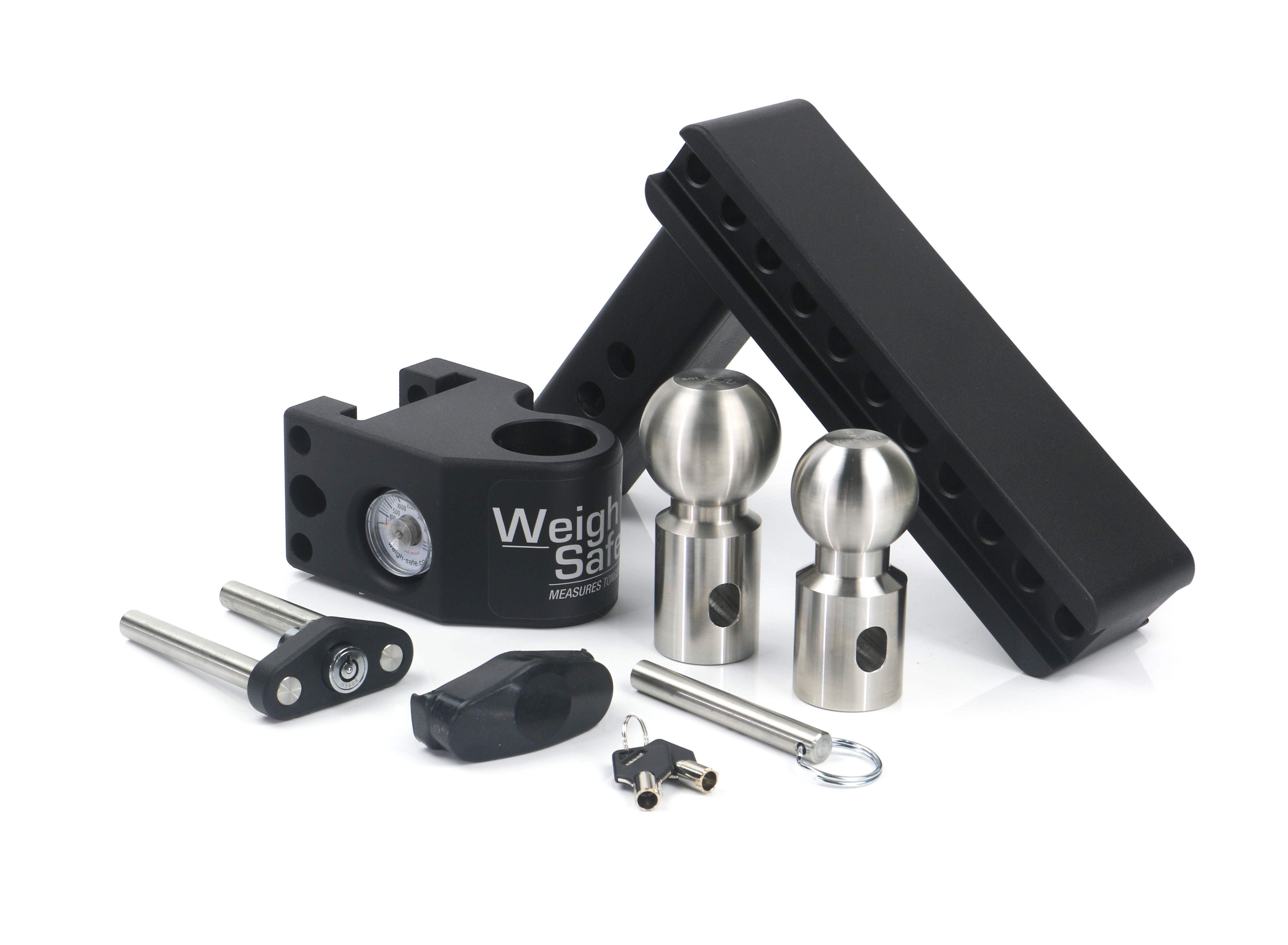 Weigh Safe Steel Weigh Safe Adjustable Drop Hitch - 8" Drop & 2" Shank SWS8-2 thumbnail 6