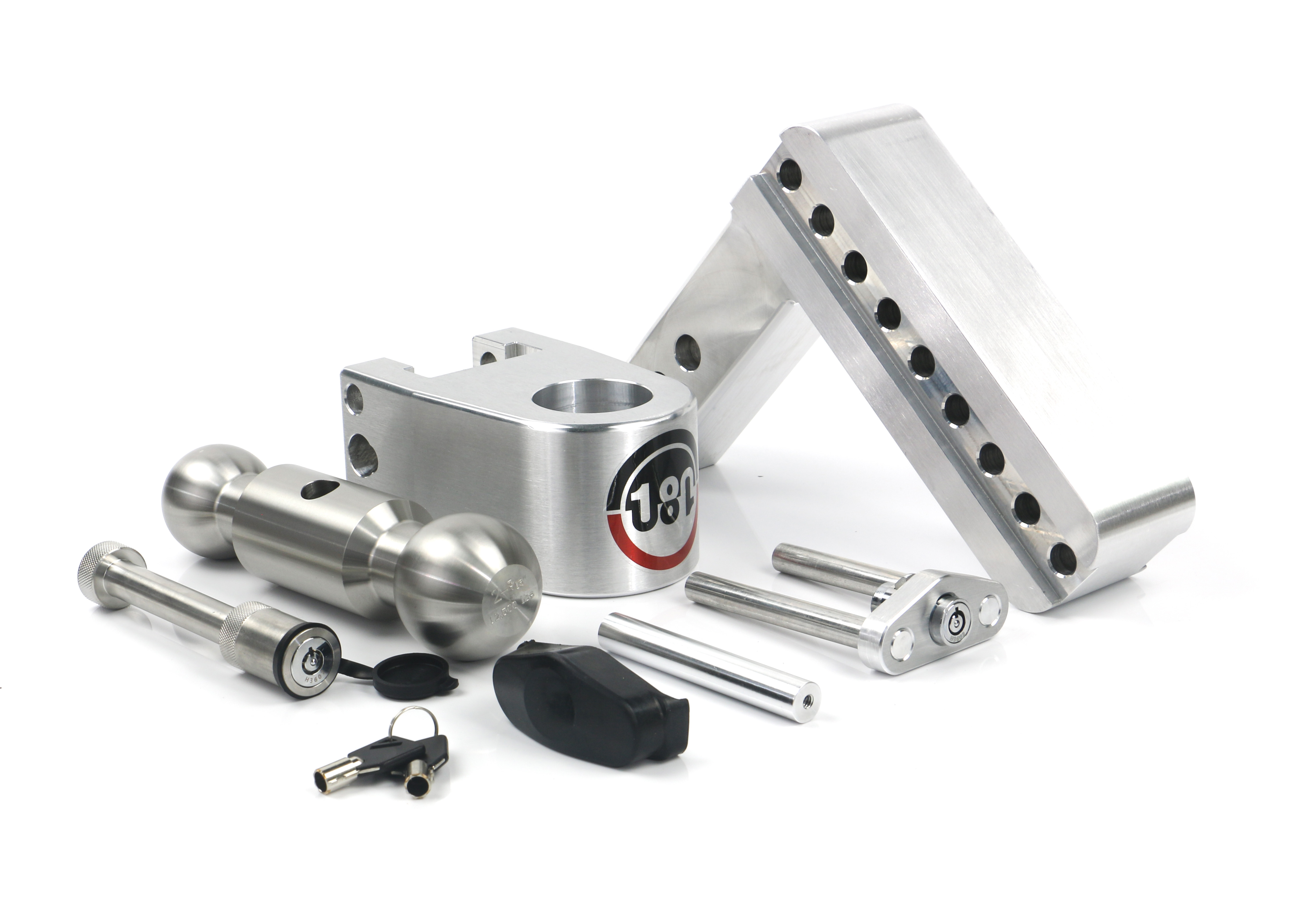 Weigh Safe 180 Hitch - Drop Hitch w/SS Combo Ball -  6" Drop for 2" Shank w/Hitch Pin LTB6-2-KA thumbnail 6