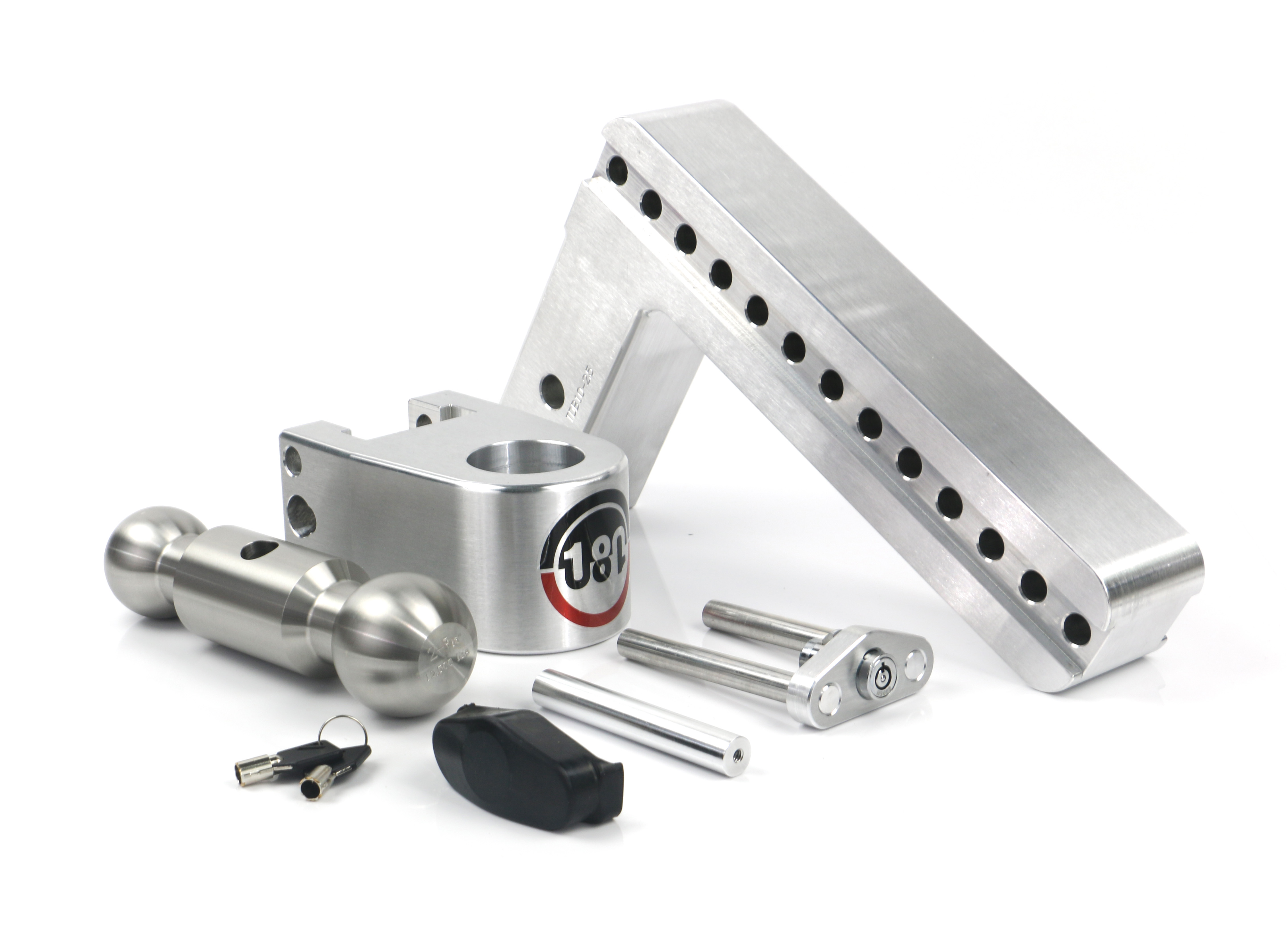 Weigh Safe 180 Hitch - Drop Hitch w/SS Combo Ball -  10" Drop for 2.5" Shank LTB10-2.5 thumbnail 6
