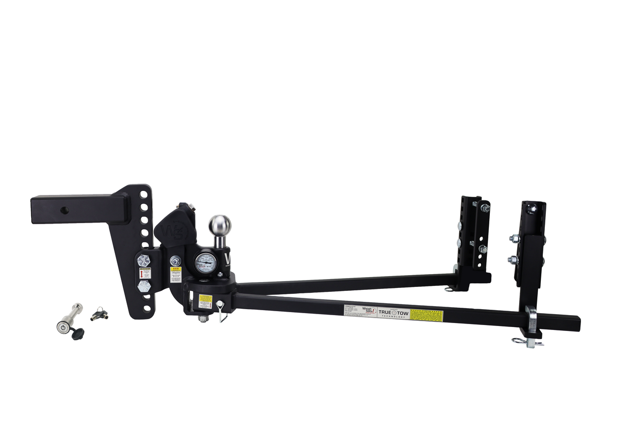 Weigh Safe TrueTow Heavyweight WDH - 8" Drop, 2.5" Shank - 22,000 GTW w/Hitch Pin TTHW8-2.5XL-KA thumbnail 0