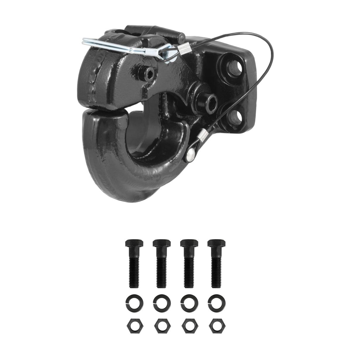 CURT Pintle Hook (60,000 lbs., 2-1/2" or 3" Lunette Rings) Trailer Hitch Pintle Hook Mount thumbnail 0