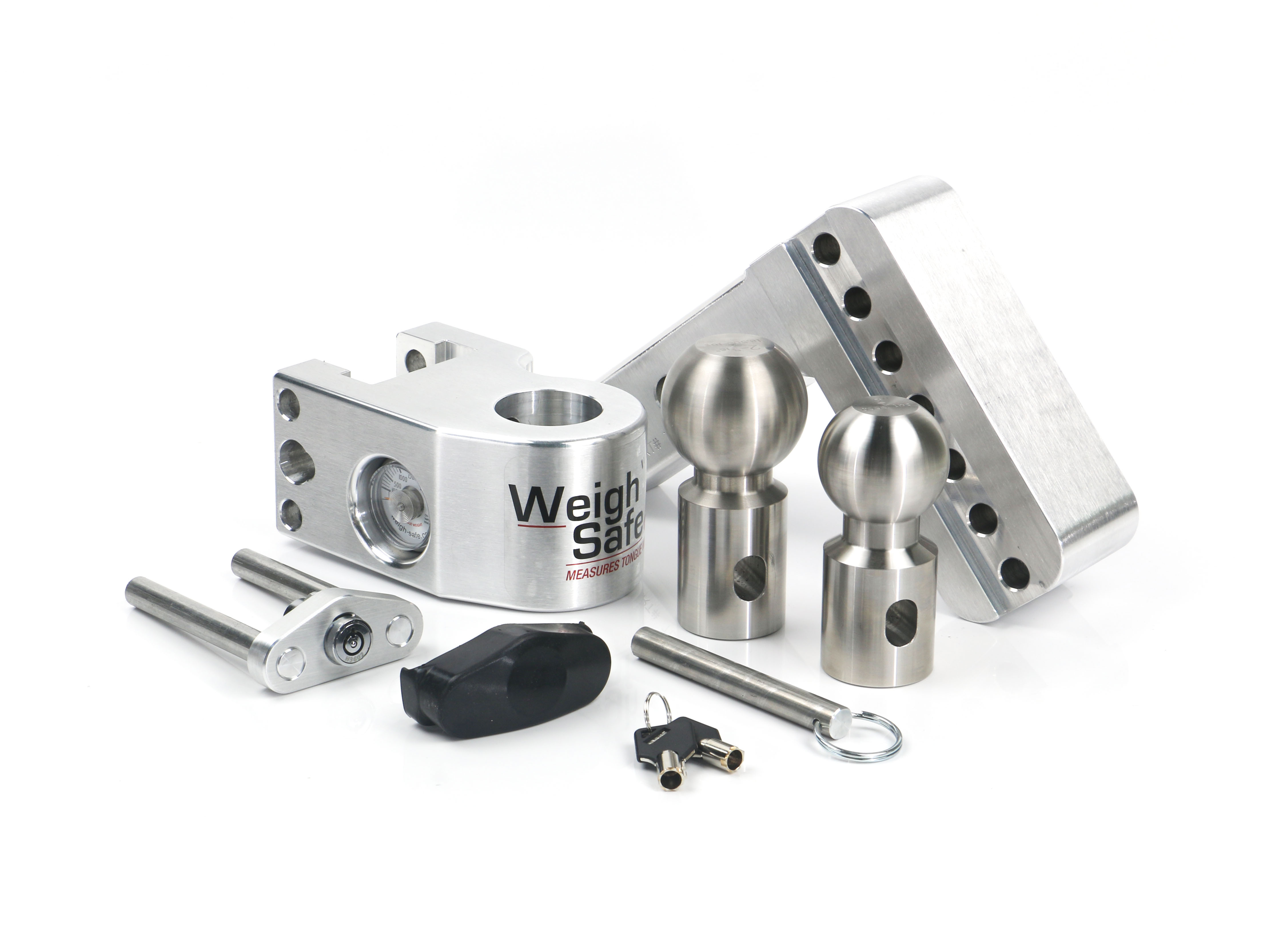 Weigh Safe Weigh Safe Adjustable Drop Hitch - 4" Drop for 2" Shank WS4-2 thumbnail 6