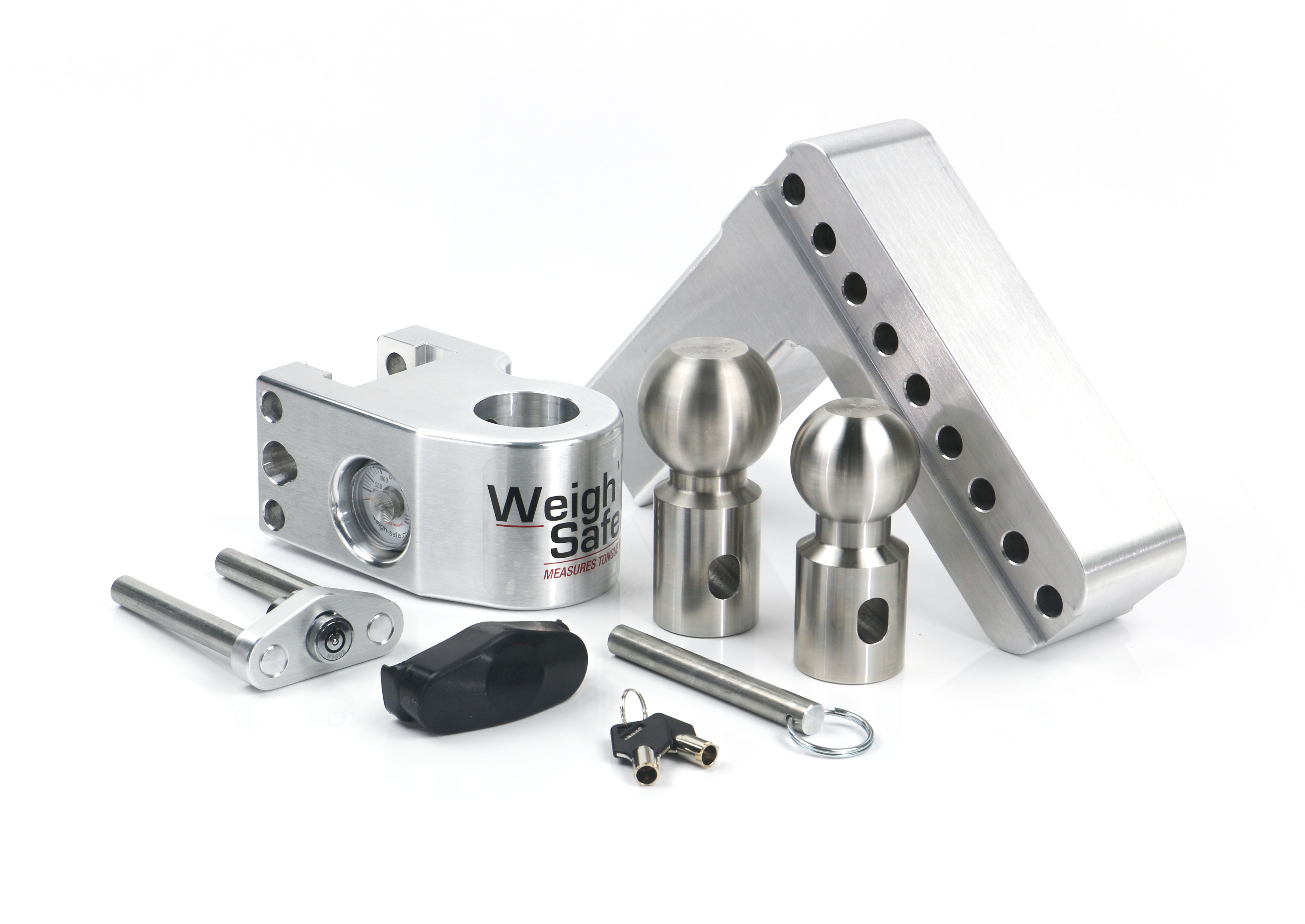 Weigh Safe Weigh Safe Adjustable Drop Hitch - 6" Drop for 2.5" Shank WS6-2.5 thumbnail 5