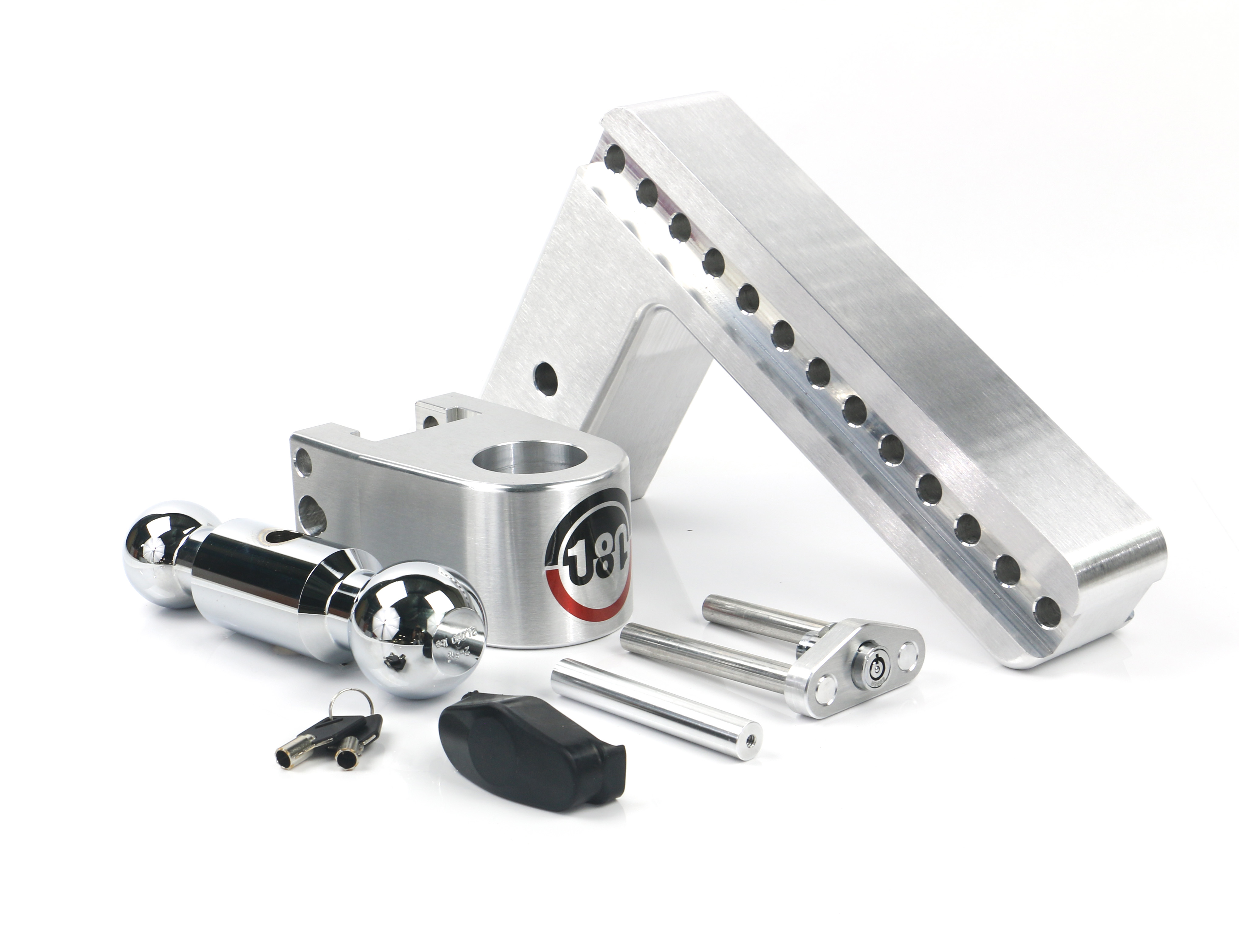 Weigh Safe 180 Hitch - Drop Hitch w/Chrome Steel Combo Ball - 10" Drop for 3" Shank CTB10-3 thumbnail 6