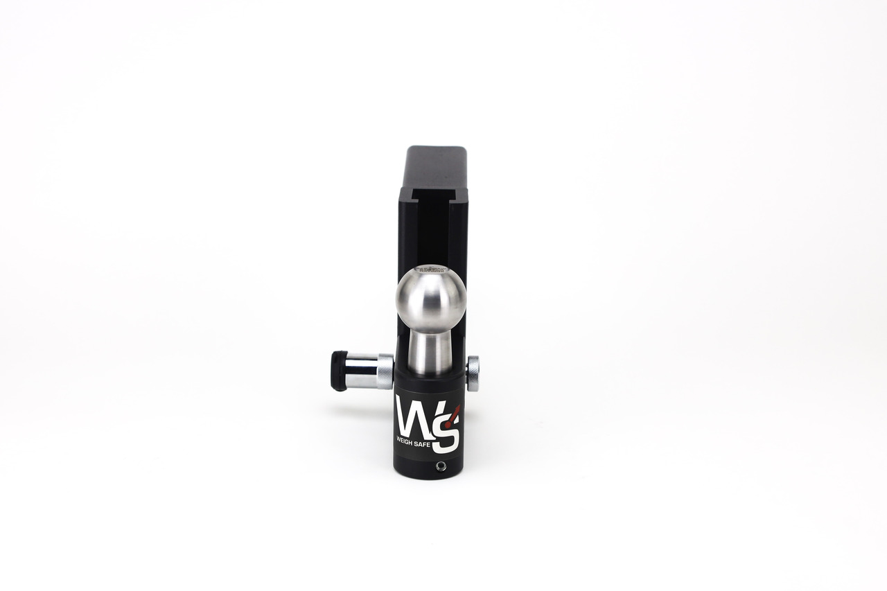 Weigh Safe Aero Hitch Adjustable Ball Mount - 10" Drop Hitch, 2" Shank w/Hitch Pin Lock AWS10-2-KA thumbnail 5