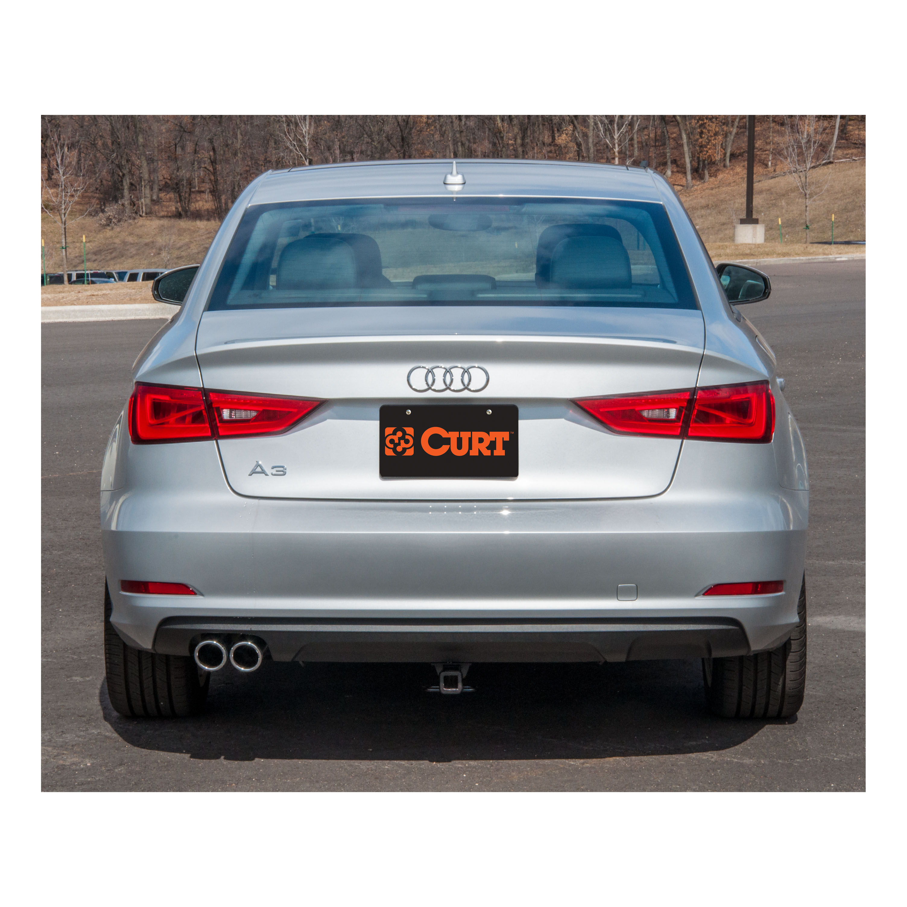 CURT Class 1 Trailer Hitch, 1-1/4" Receiver, Select Audi A3, Quattro Trailer Hitch thumbnail 6
