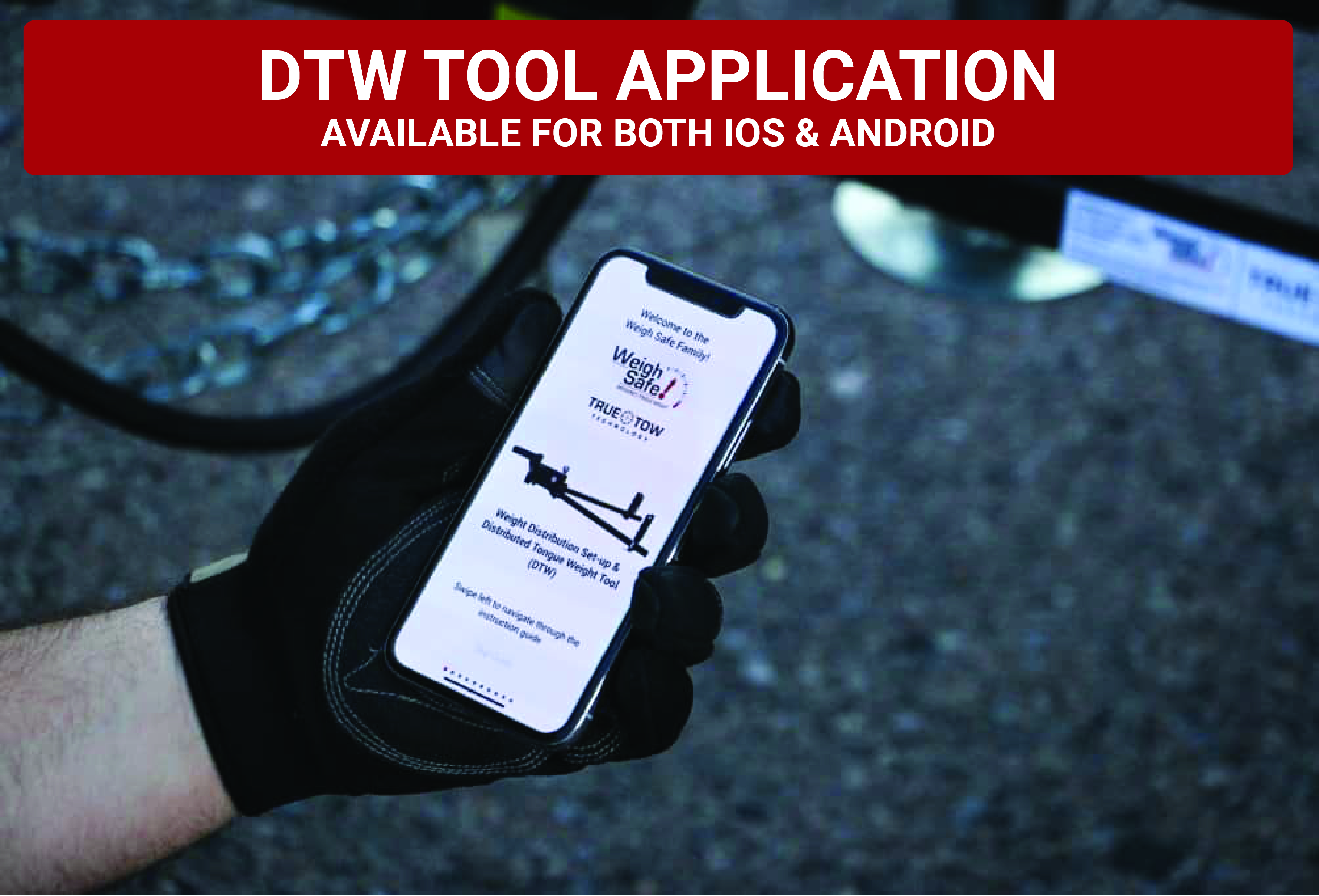Weigh Safe TrueTow Middleweight WDH - 4" Drop, 2.5" Shank - 12,500 GTW TTMW4-2.5XL thumbnail 2