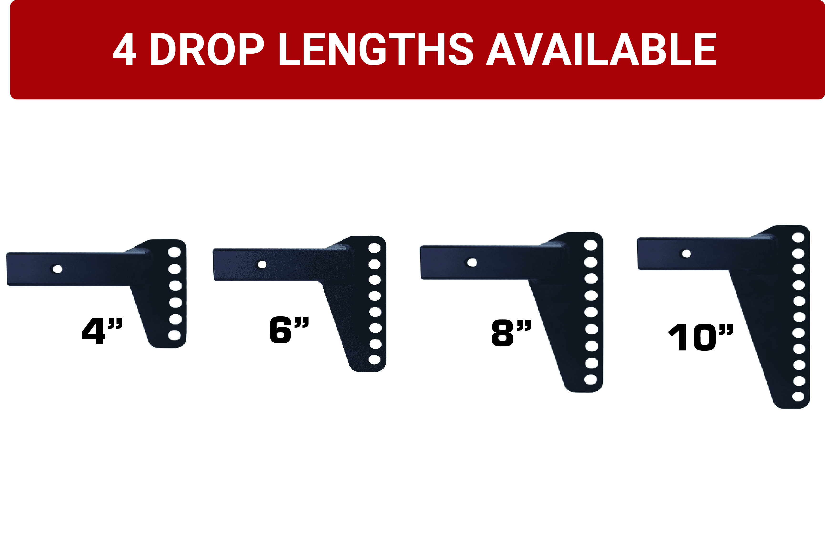 Weigh Safe TrueTow Middleweight WDH - 4" Drop, 2.5" Shank - 12,500 GTW TTMW4-2.5XL thumbnail 3