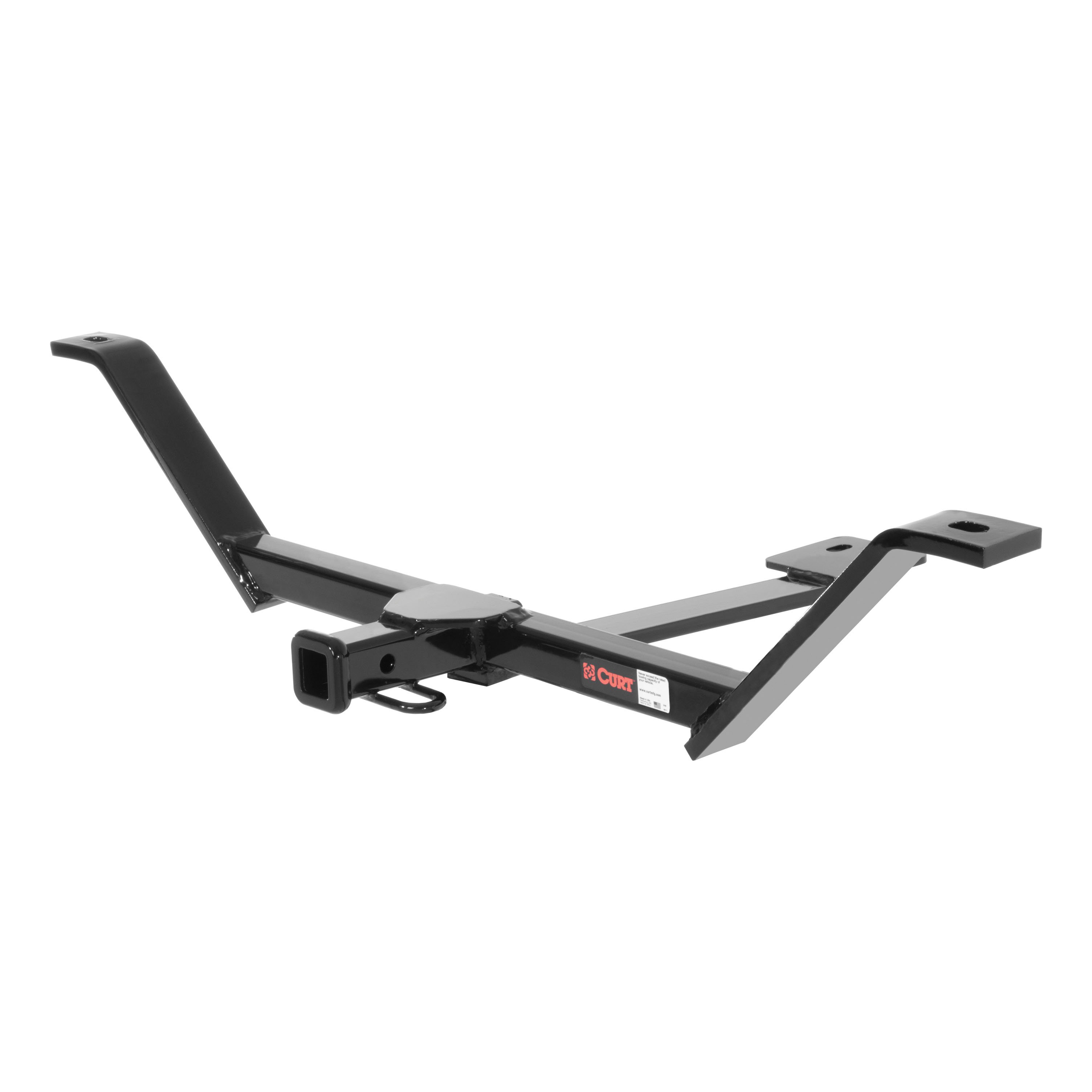 2009 - 2013 Honda Fit Curt 1-1/4" Class 1 Trailer Tow Hitch + 5-Flat Wiring Kit Tow Boat/Utility Trailer with Surge Brakes 11064 thumbnail 2