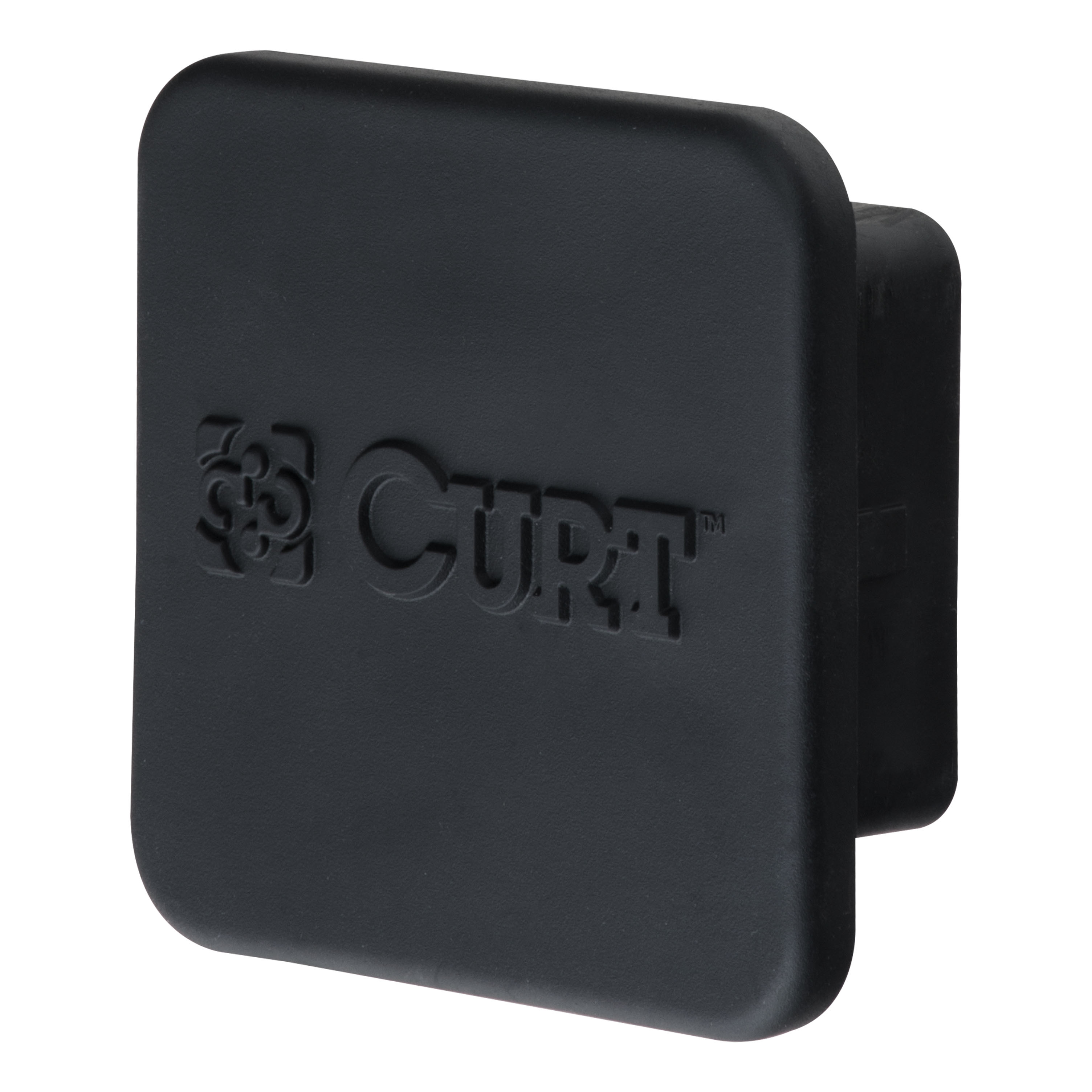 CURT 2-1/2" Rubber Hitch Tube Cover (Packaged) Trailer Hitch Cover thumbnail 1