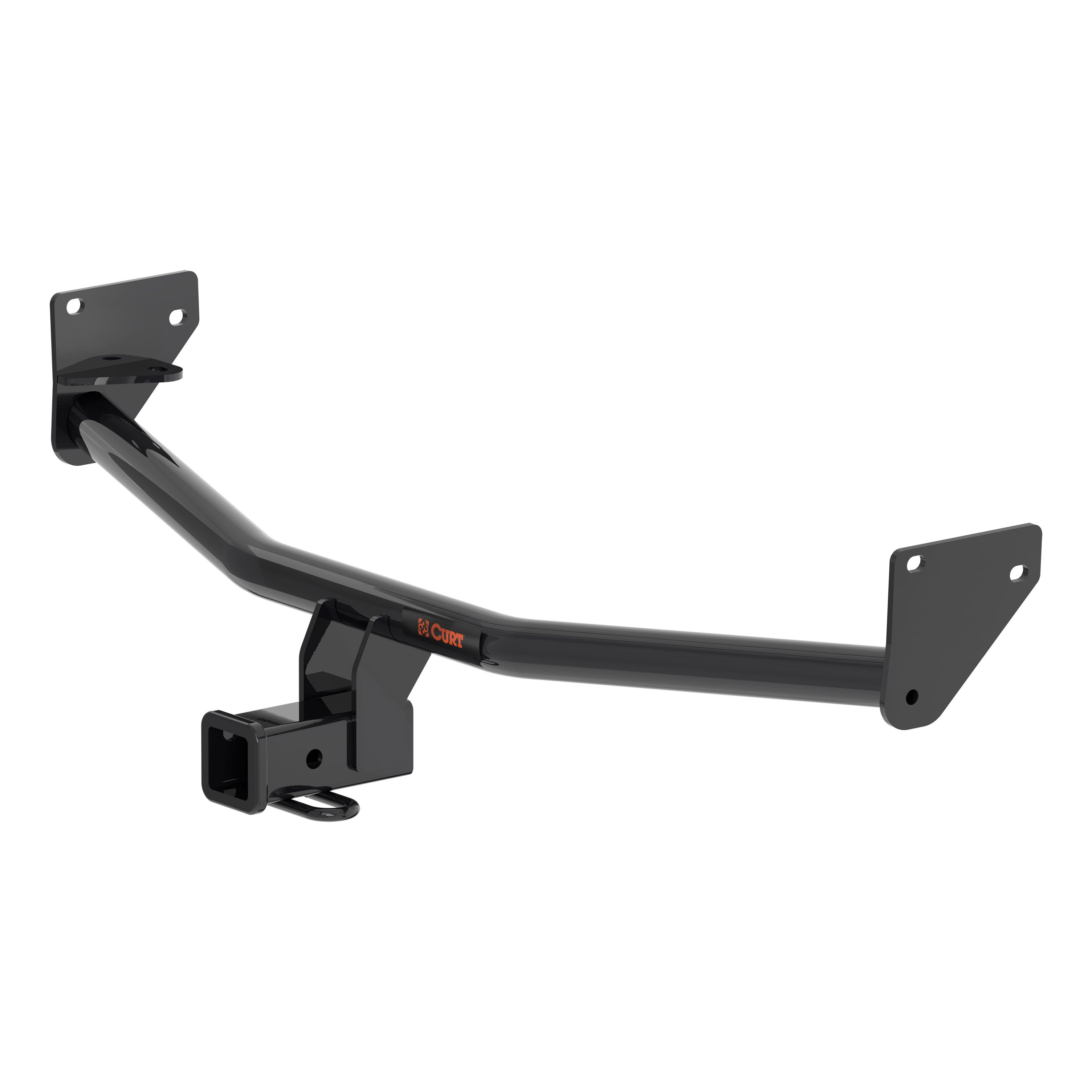 2024 - 2025 Hyundai Kona Electric Curt 2" Class 3 Trailer Tow Hitch + 5-Flat Wiring Kit Tow Boat/Utility Trailer with Surge Brakes 13608 thumbnail 2