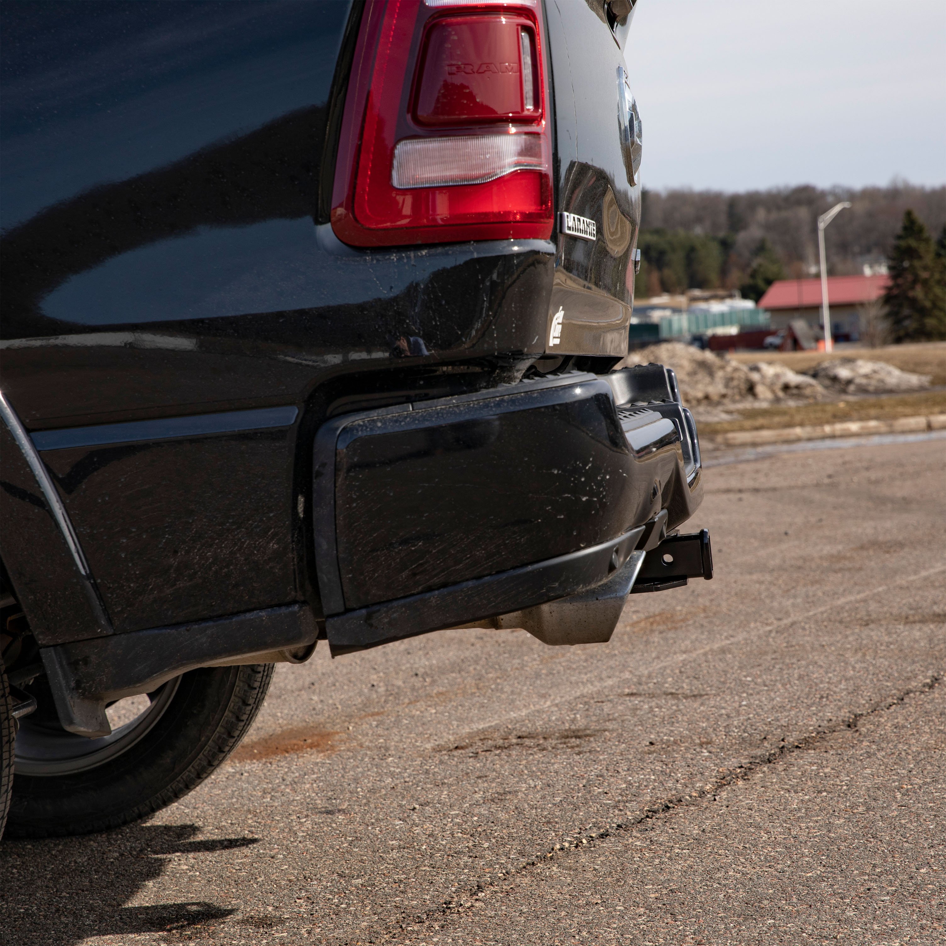 2019 - 2026 RAM 1500 Curt 2" Class 5 Trailer Tow Hitch + 5-Flat Wiring Kit Tow Boat/Utility Trailer with Surge Brakes 15005 thumbnail 9