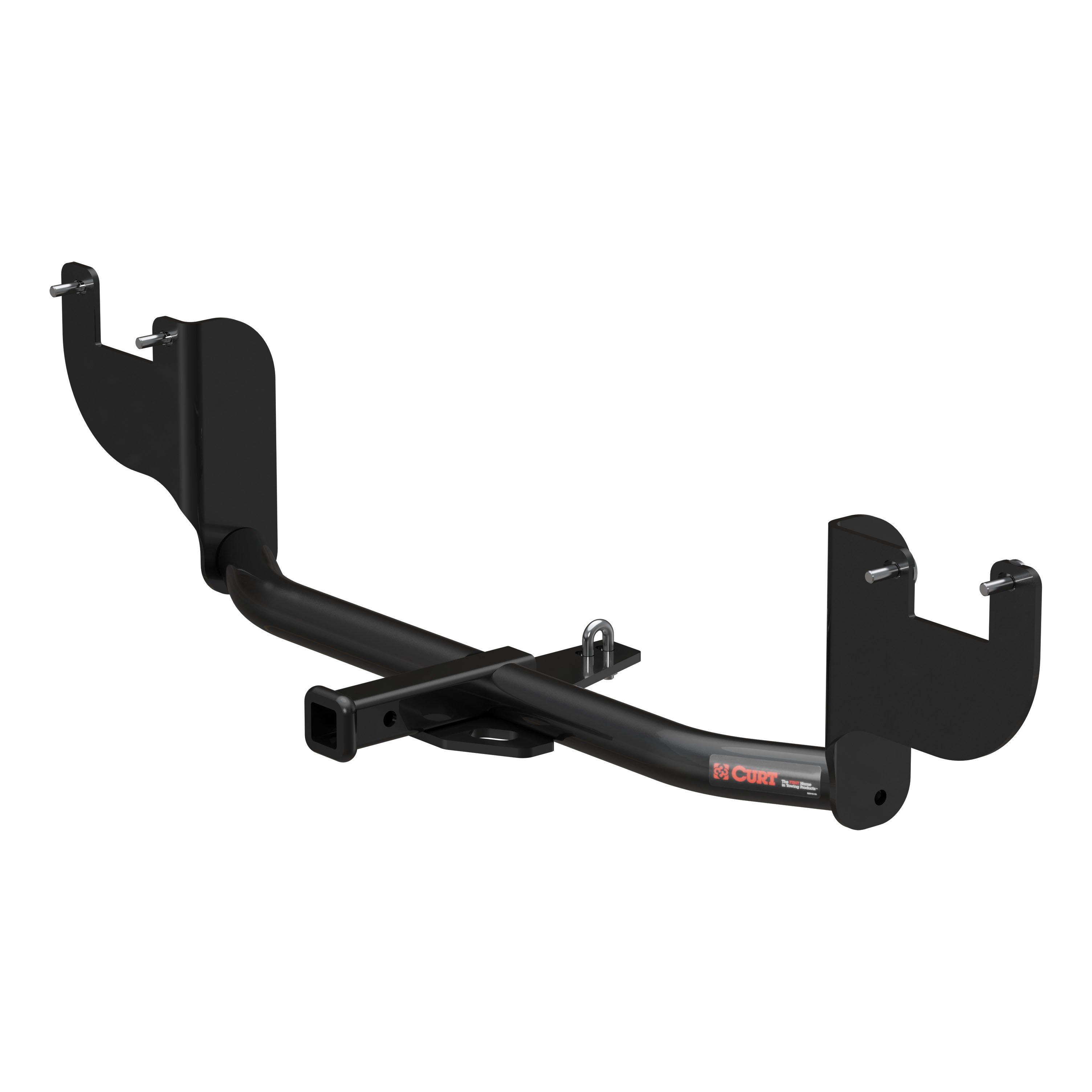 2017 - 2018 Hyundai Elantra Sedan, with factory recovery loop Curt 1-1/4" Class 1 Trailer Tow Hitch + 5-Flat Wiring Kit Tow Boat/Utility Trailer with Surge Brakes 11424 thumbnail 2