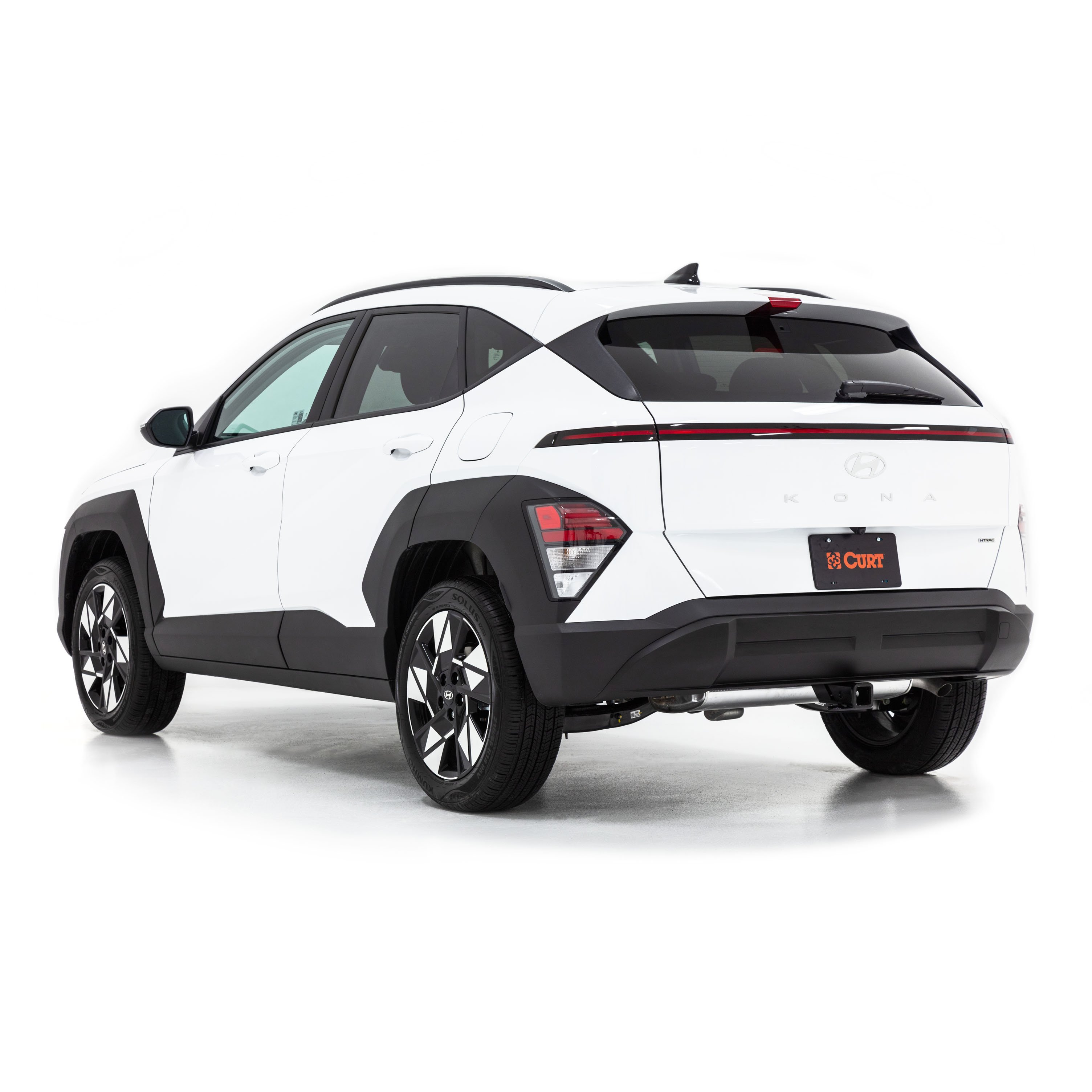 2024 - 2026 Hyundai Kona Excluding N Line or electric Curt 2" Class 3 Trailer Tow Hitch + 5-Flat Wiring Kit Tow Boat/Utility Trailer with Surge Brakes 13606 thumbnail 4