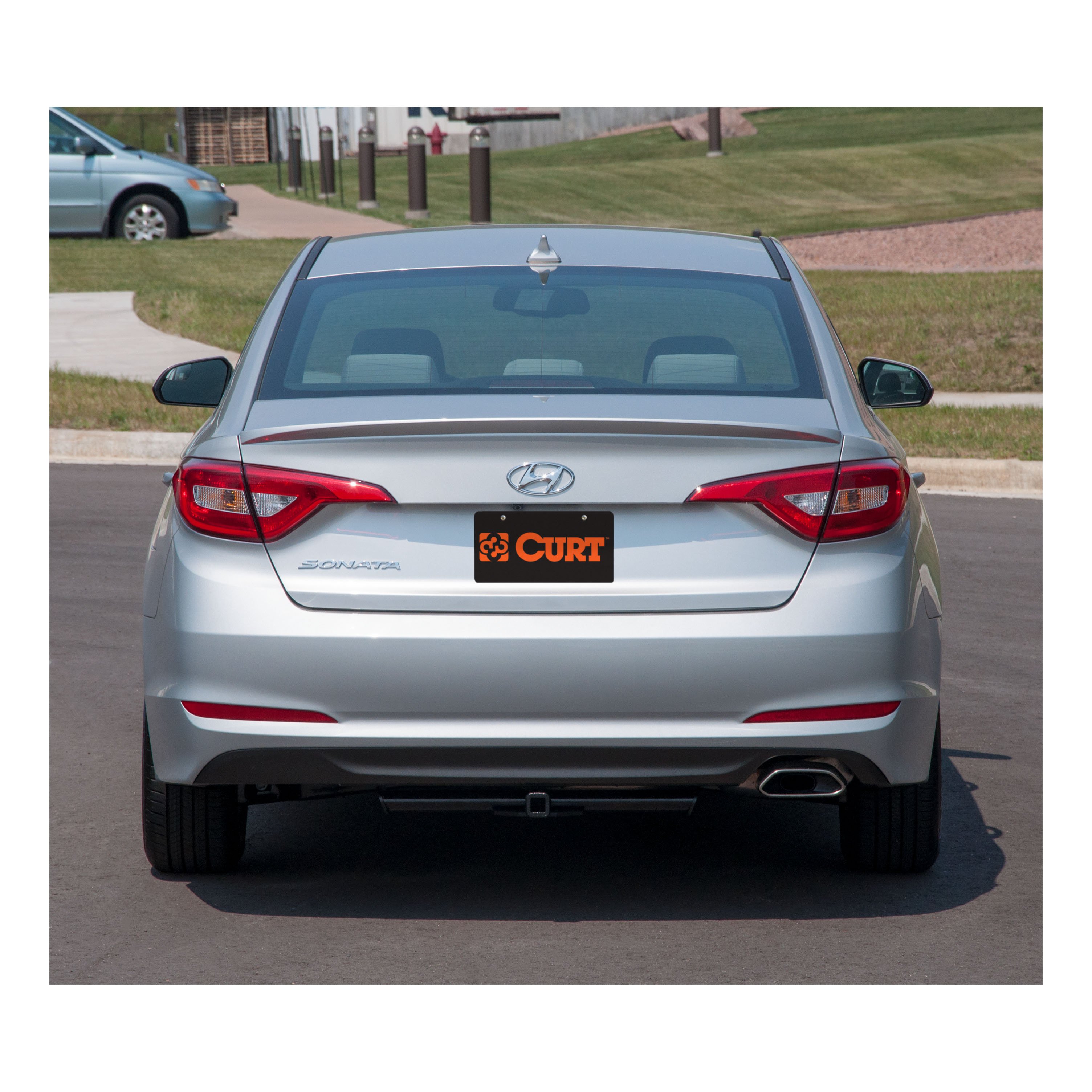 2018 - 2019 Hyundai Sonata Curt 1-1/4" Class 1 Trailer Tow Hitch + 5-Flat Wiring Kit Tow Boat/Utility Trailer with Surge Brakes 11402 thumbnail 8