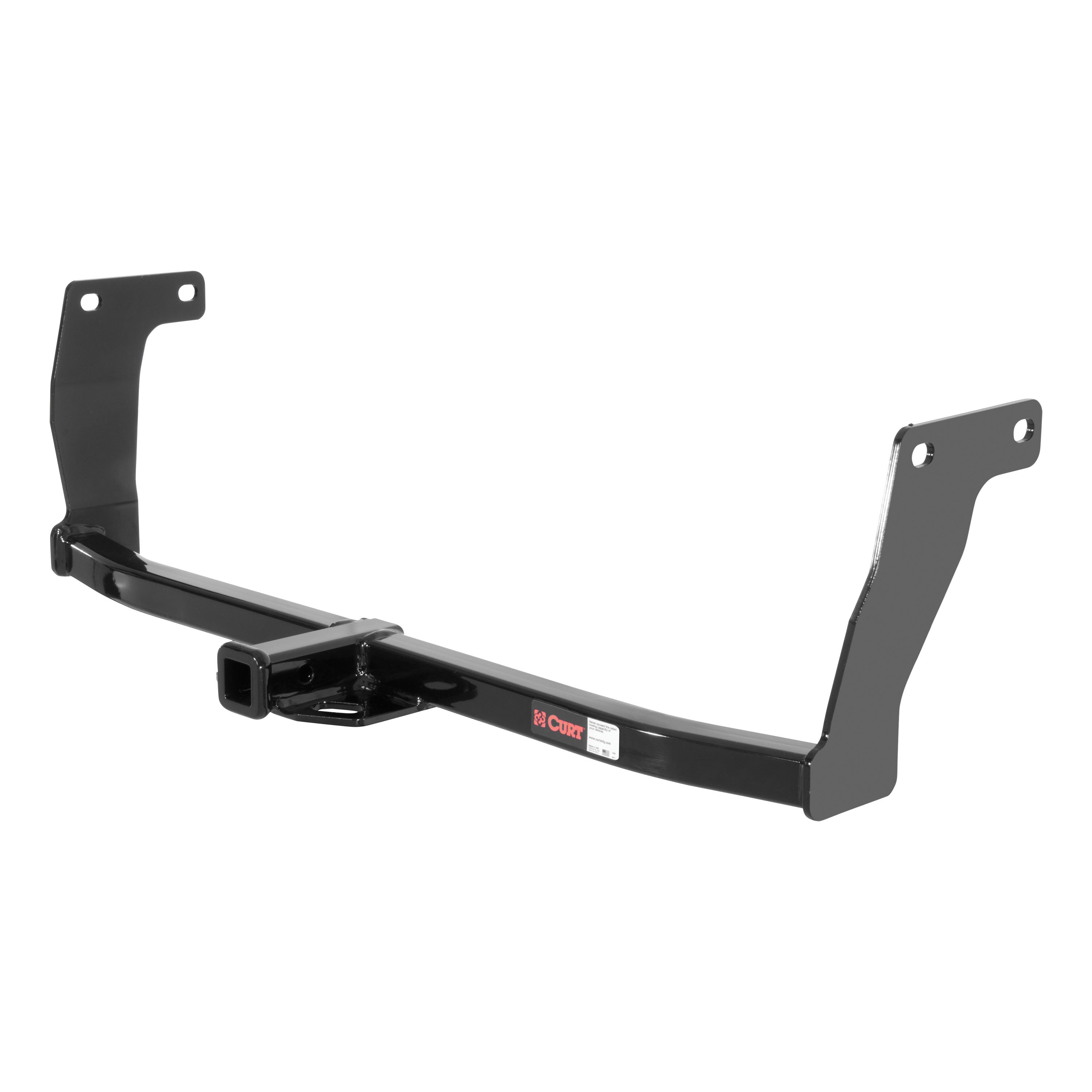 2006 - 2010 Hyundai Sonata Hybrid Only Curt 1-1/4" Class 1 Trailer Tow Hitch + 5-Flat Wiring Kit Tow Boat/Utility Trailer with Surge Brakes 11325 thumbnail 2