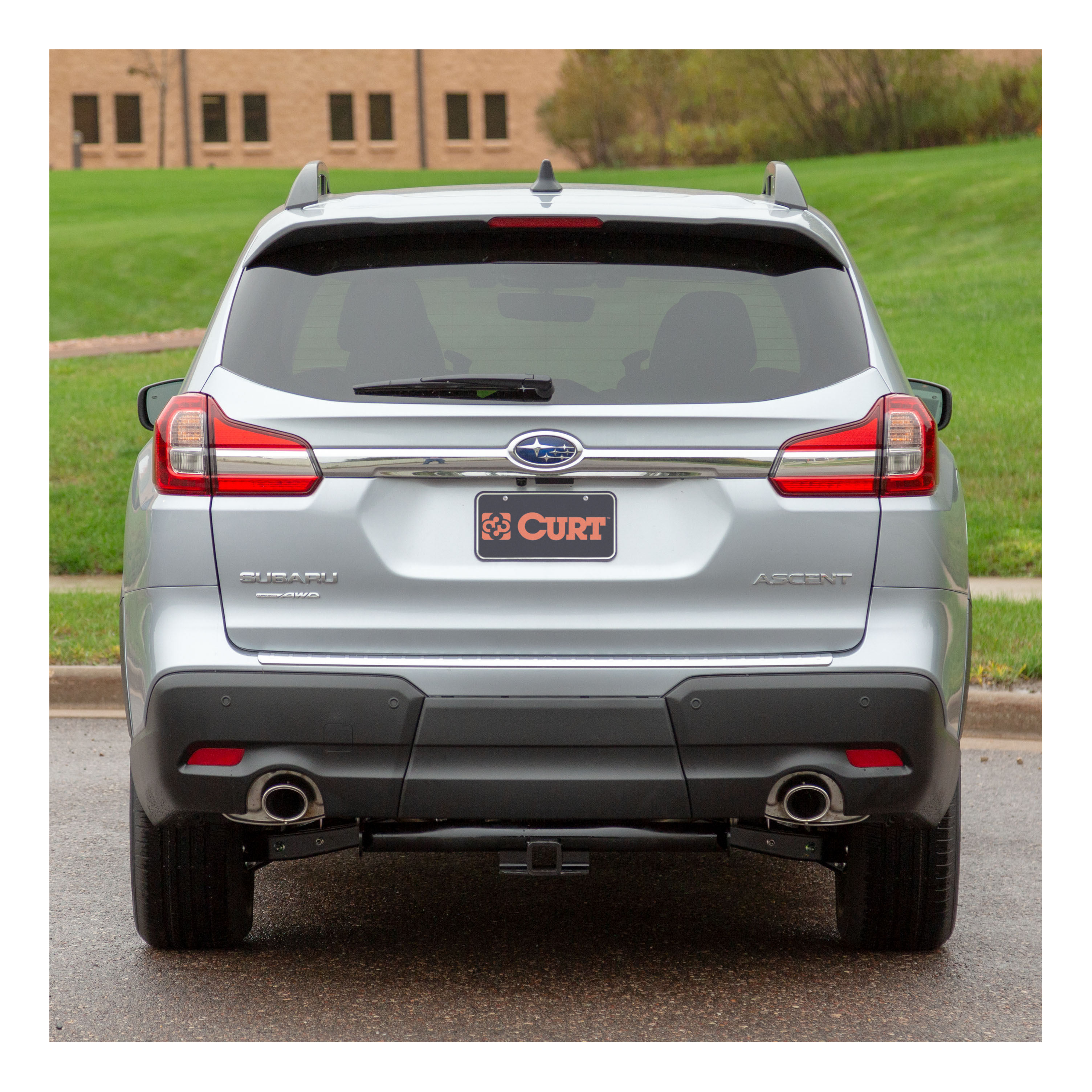 2019 - 2026 Subaru Ascent Curt 2" Class 3 Trailer Tow Hitch + 5-Flat Wiring Kit Tow Boat/Utility Trailer with Surge Brakes 13400 thumbnail 8
