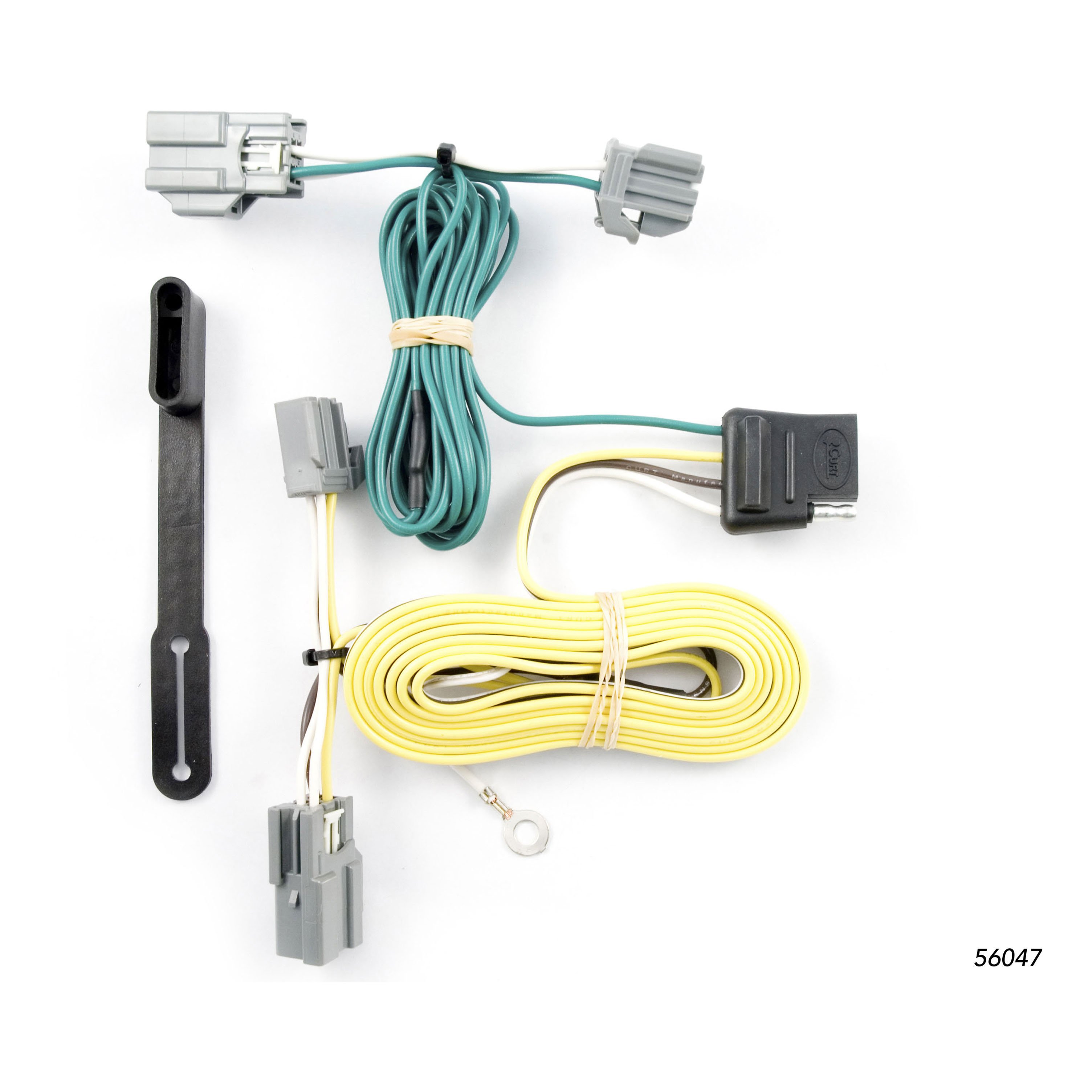 2010 - 2011 Buick Lucerne Curt 1-1/4" Class 2 Trailer Tow Hitch + 5-Flat Wiring Kit Tow Boat/Utility Trailer with Surge Brakes 12022 thumbnail 1