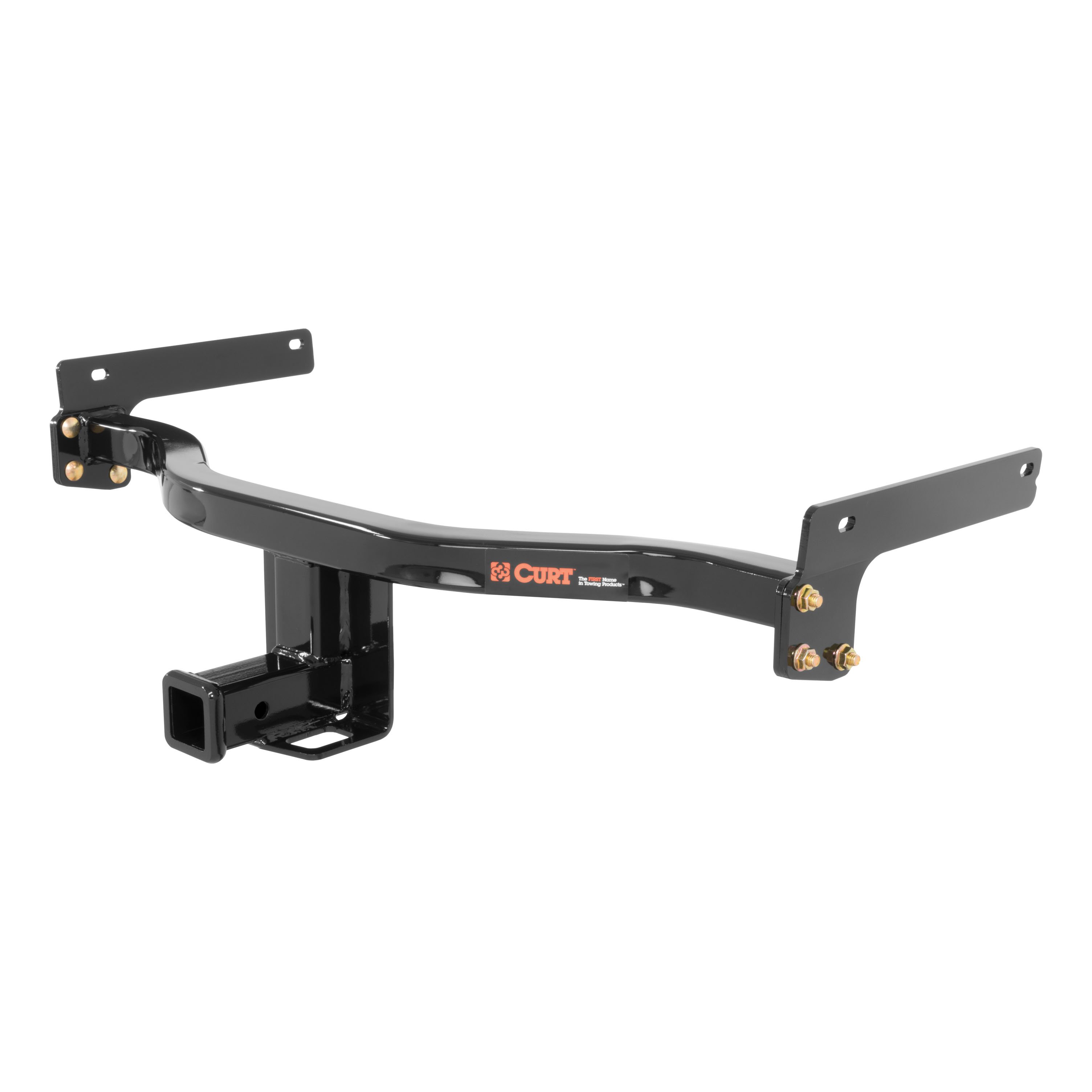 2015 - 2019 Lincoln MKC Curt 2" Class 3 Trailer Tow Hitch + 5-Flat Wiring Kit Tow Boat/Utility Trailer with Surge Brakes 13194 thumbnail 2