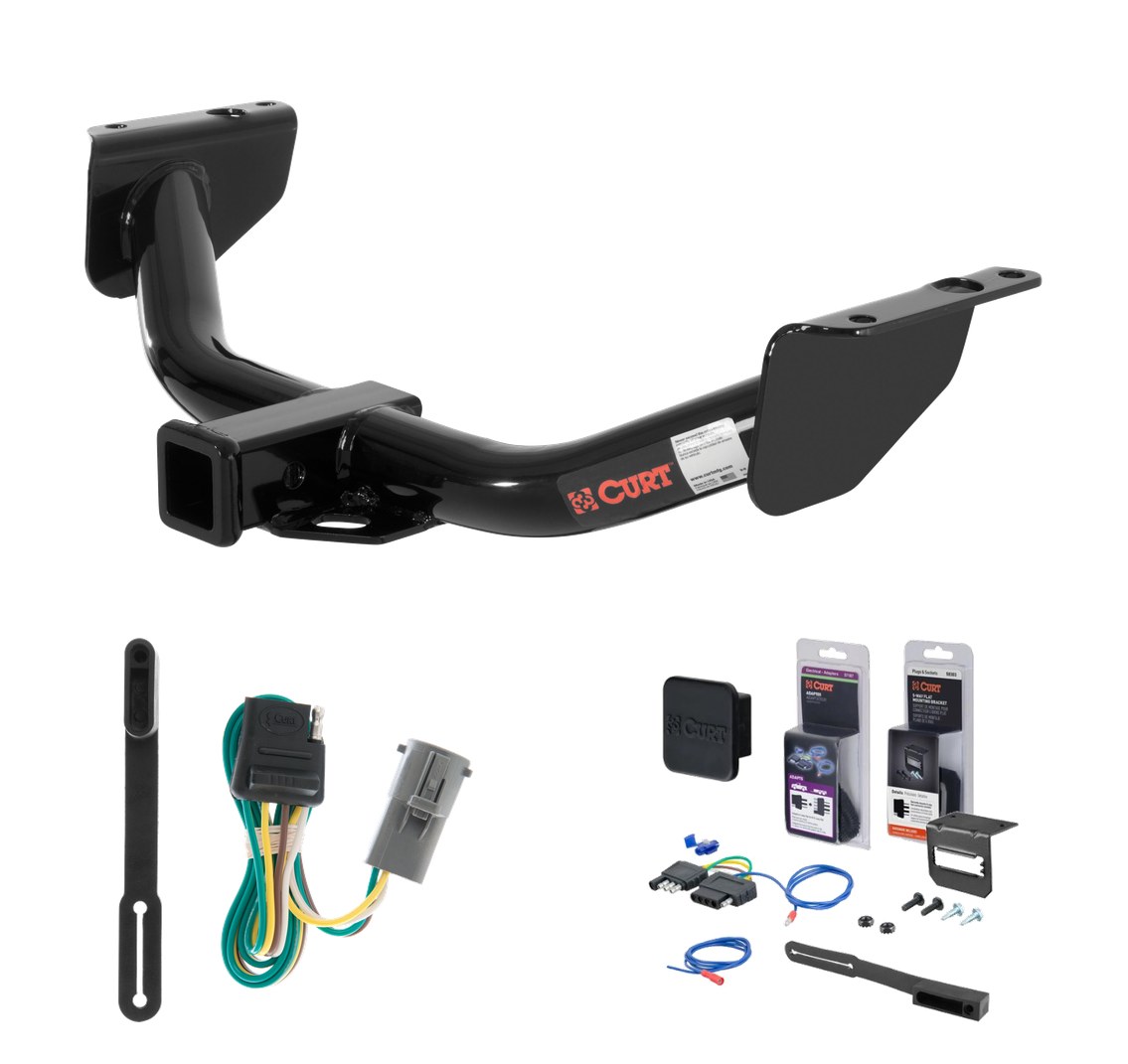 1998 - 2001 Mazda B3000 2000 - 2005 models are no drill Curt 2" Class 3 Trailer Tow Hitch + 5-Flat Wiring Kit Tow Boat/Utility Trailer with Surge Brakes 13138 thumbnail 0