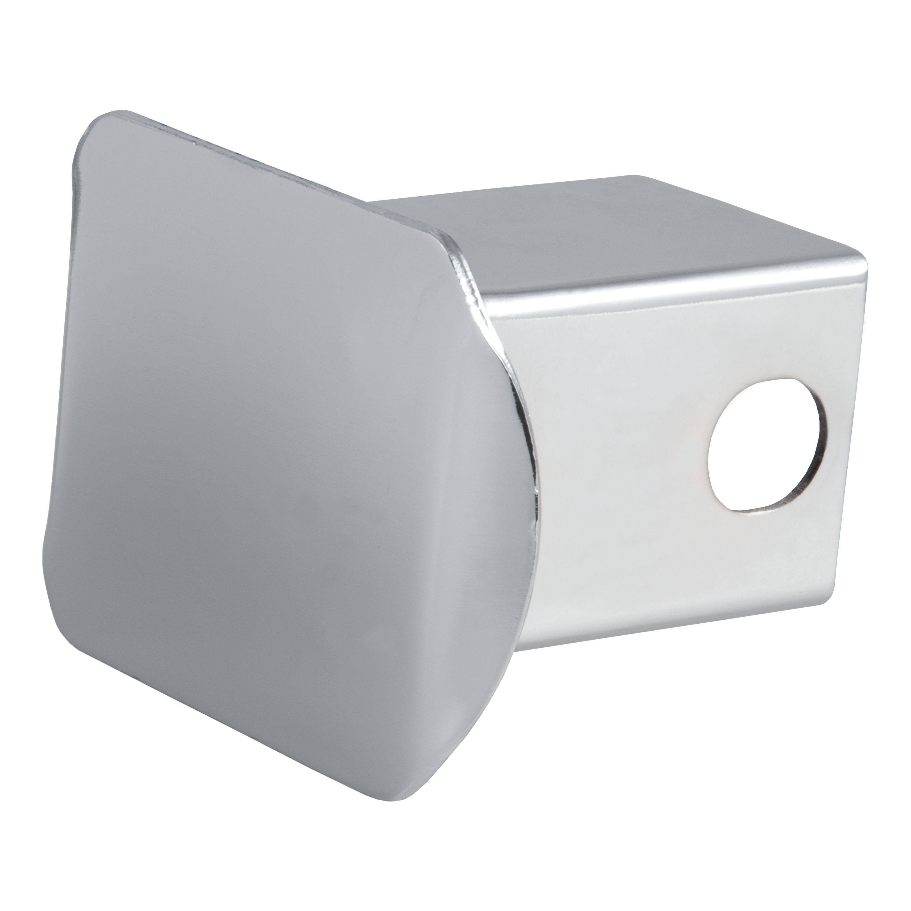 CURT 2" Chrome Steel Hitch Tube Cover (Packaged) Trailer Hitch Cover thumbnail 1
