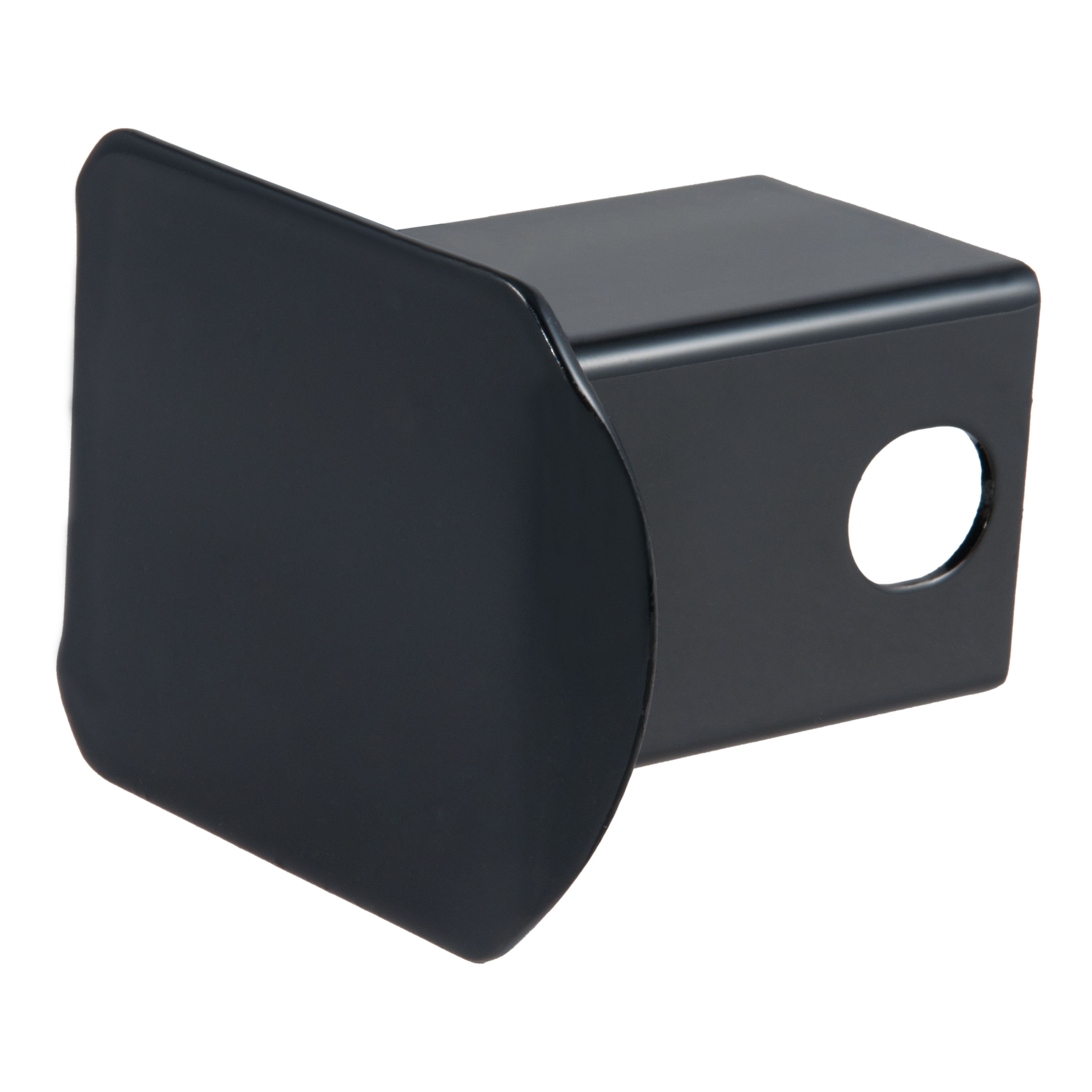 CURT 2" Black Steel Hitch Tube Cover Trailer Hitch Cover thumbnail 0