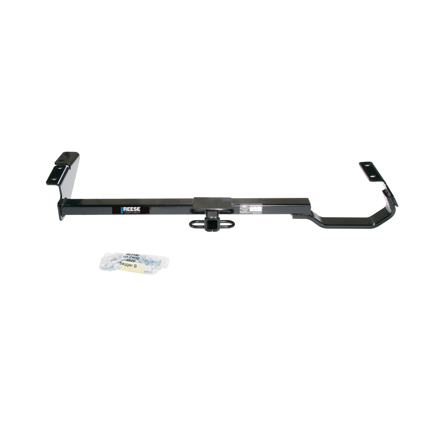 Reese Towpower Class 2 Trailer Hitch, 1-1/4-Inch Receiver, Black 06326 thumbnail 6