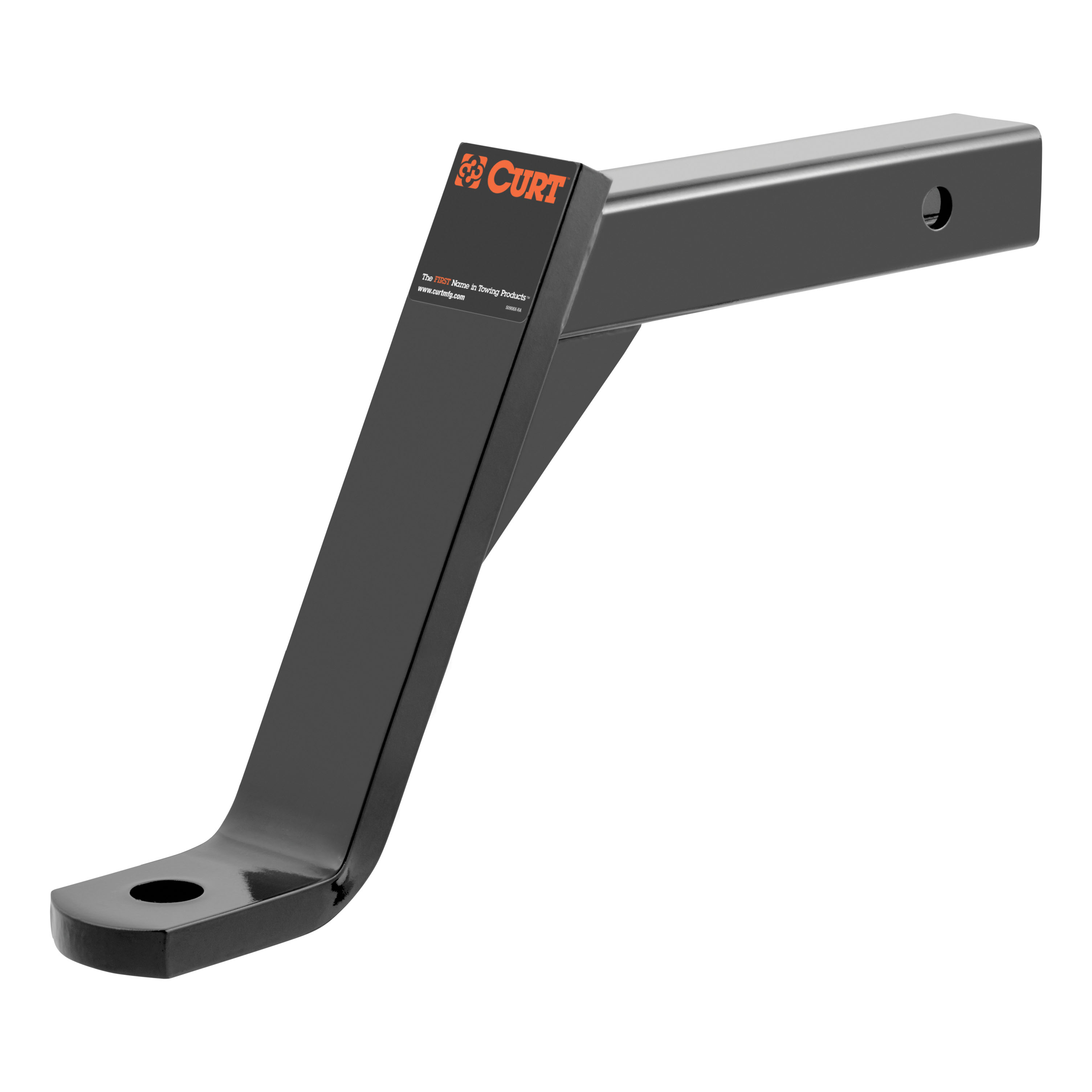 CURT Class 3 Ball Mount (2" Shank, 5,000 lbss., 10" Drop, 14" Long) Trailer Hitch Ball Mount thumbnail 0