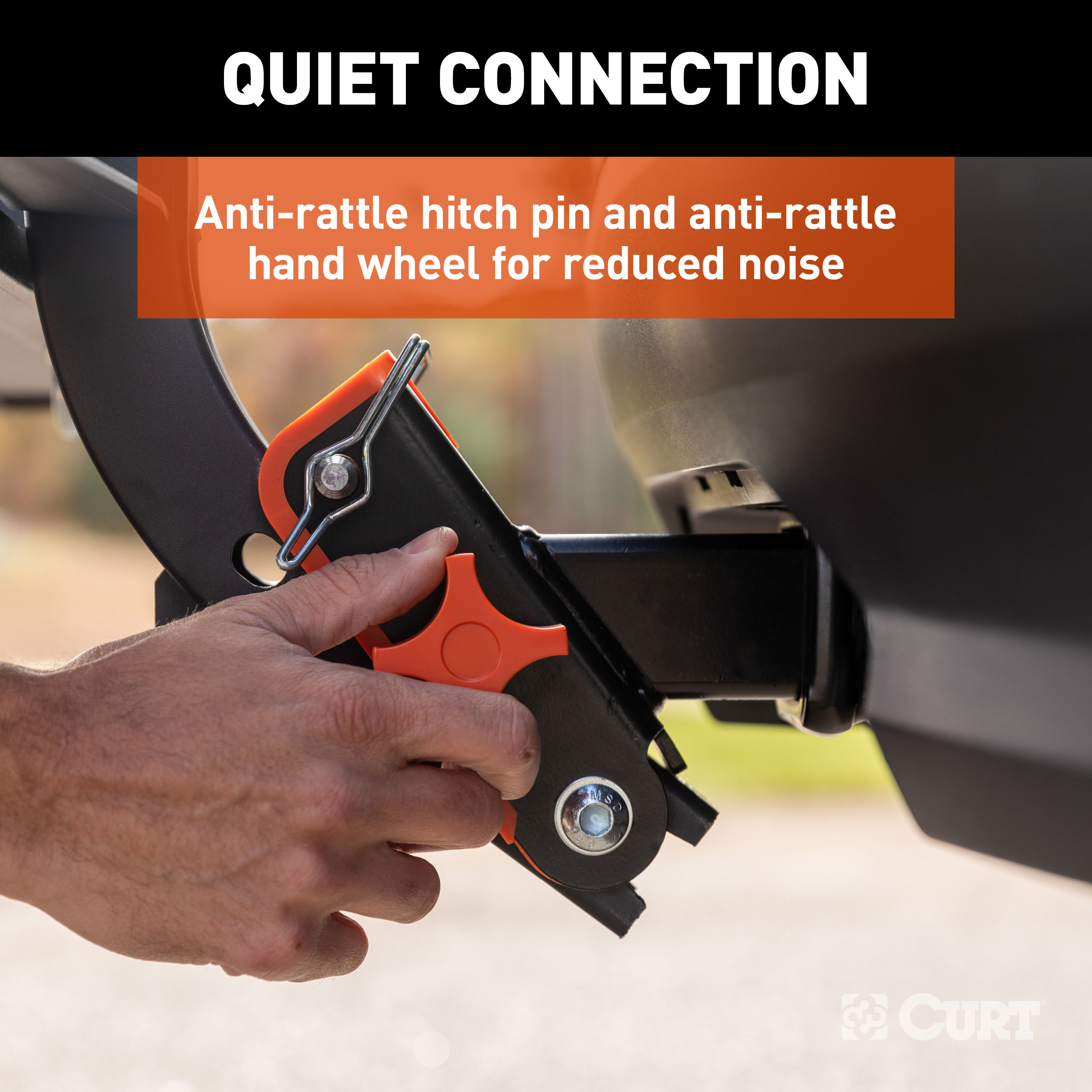 CURT ActiveLink 49" x 22" Aluminum Hitch Cargo Carrier thumbnail 7