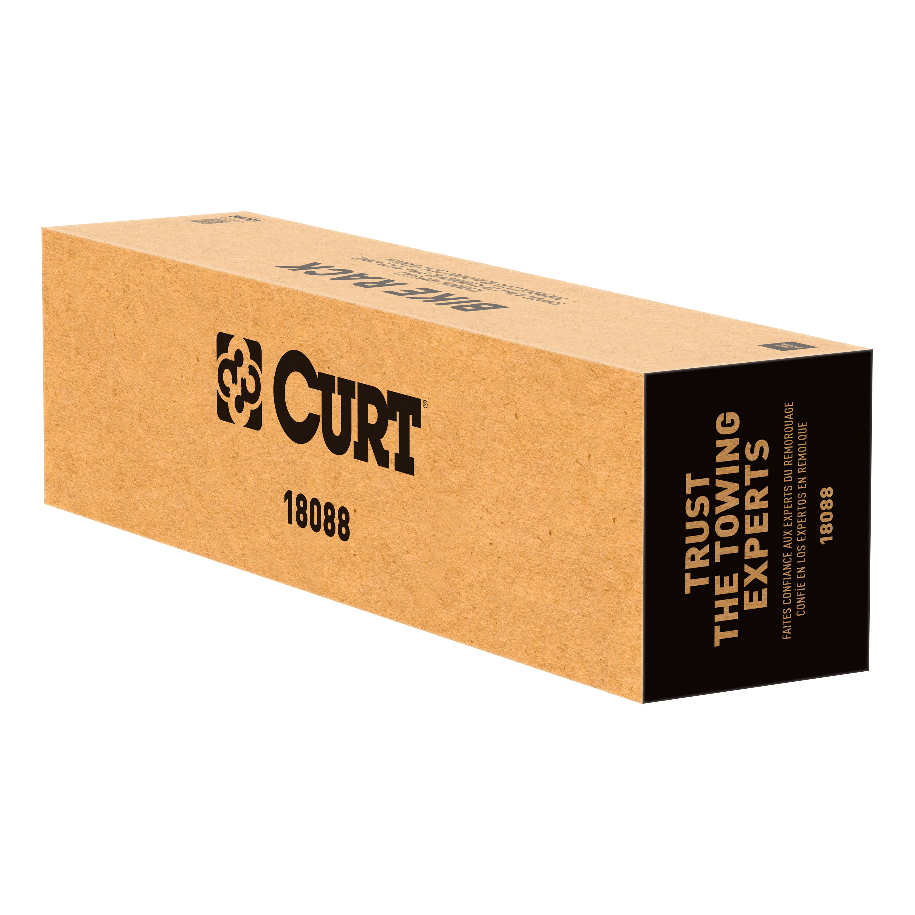 CURT Aluminum Tray-Style Hitch-Mounted Bike Rack (2 Bikes, 2" Shank) Bicycle Rack thumbnail 8