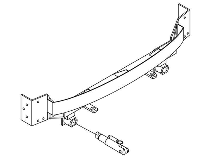 BlueOx Tow Bar Base Plate, Front Mount, RV Flat Towing for Select, CHRYSLER PT CRUISER thumbnail 0