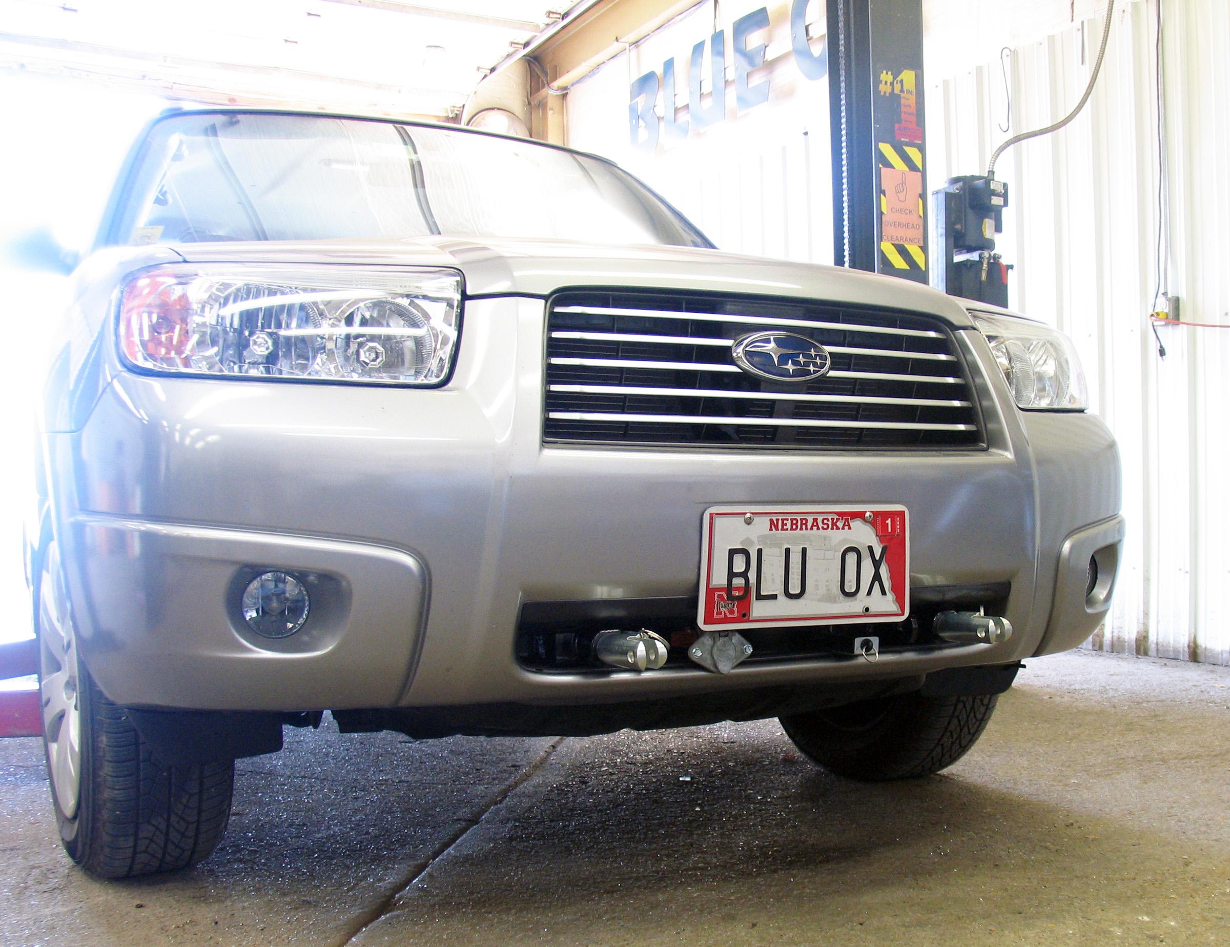 BlueOx Tow Bar Base Plate, Front Mount, RV Flat Towing for Select, SUBARU FORESTER 2.5 XT thumbnail 1