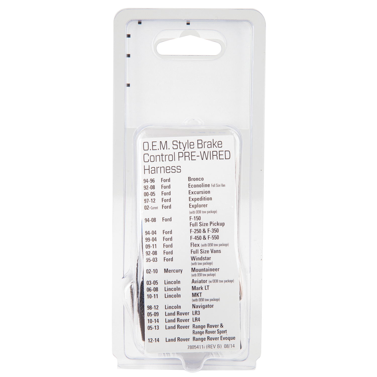 Reese Towpower Trailer Brake Controller Wiring Harness RT7805411 thumbnail 5