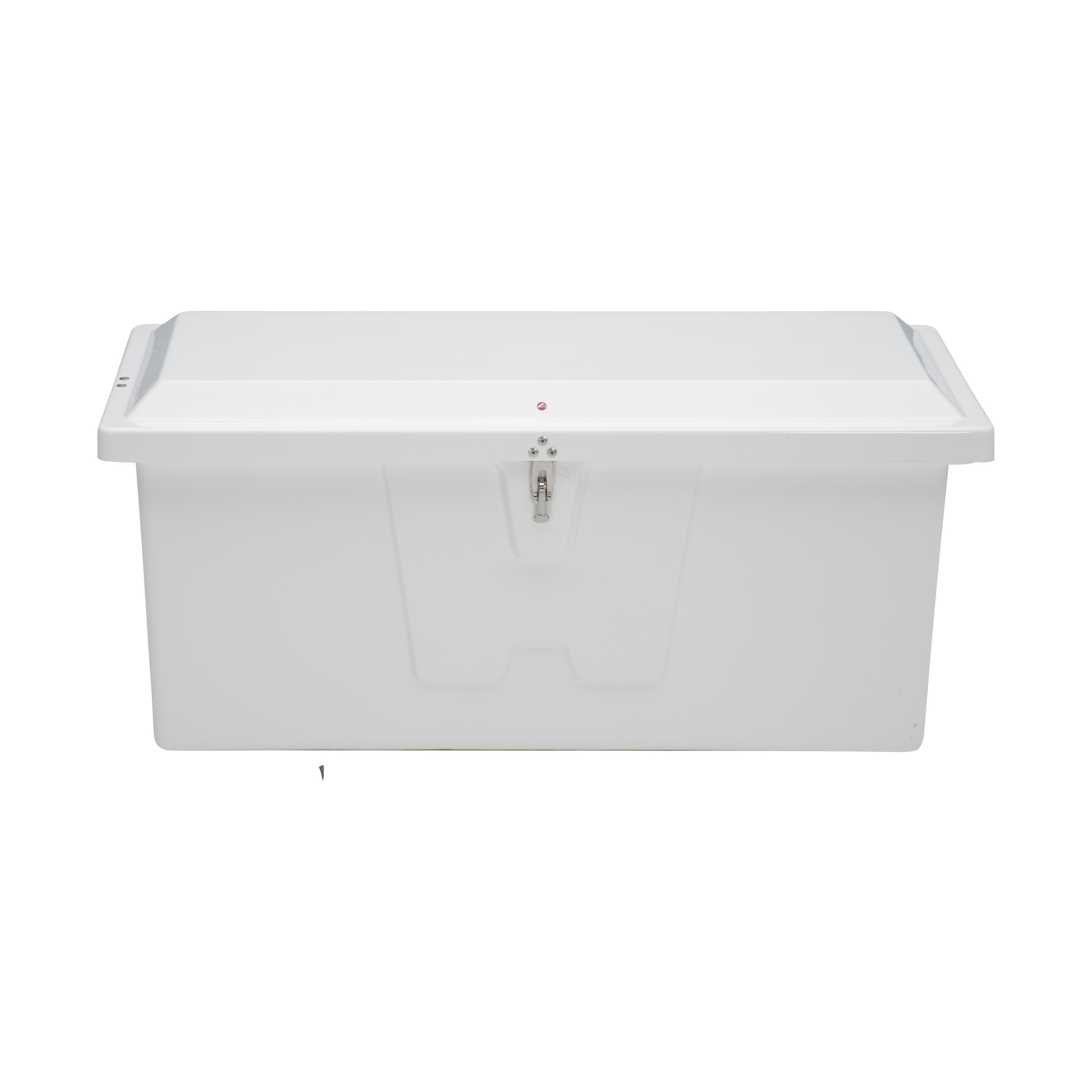 Taylor Made Stow N Go Standard Fiberglass Dock Box, Small (24"H X 54"W X 22"D), White #83562