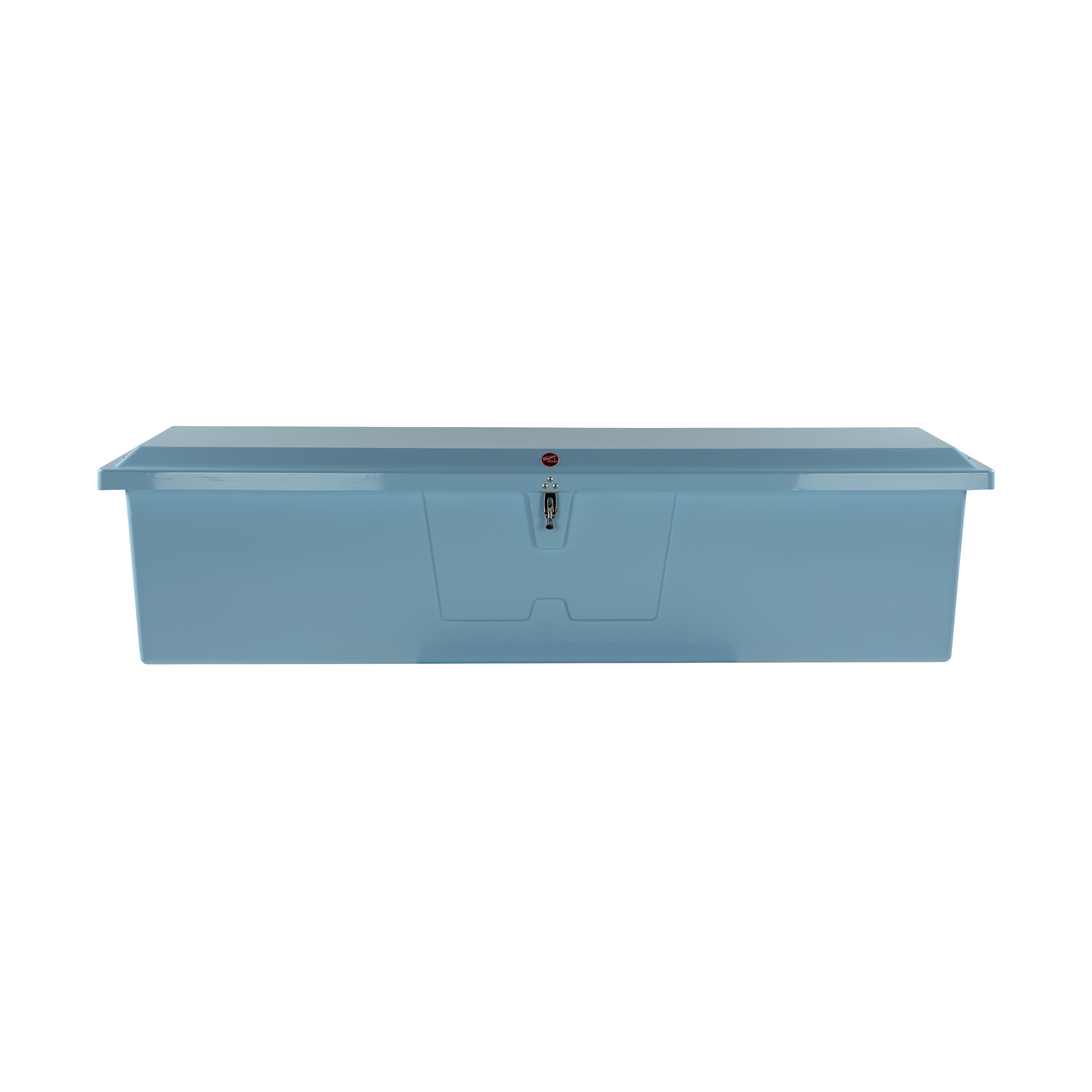 Taylor Made Stow N? Go Fisherman?s Fiberglass Dock Box, Extra Large (24"H X 95"W X 22"D), Ice Blue #83560IB
