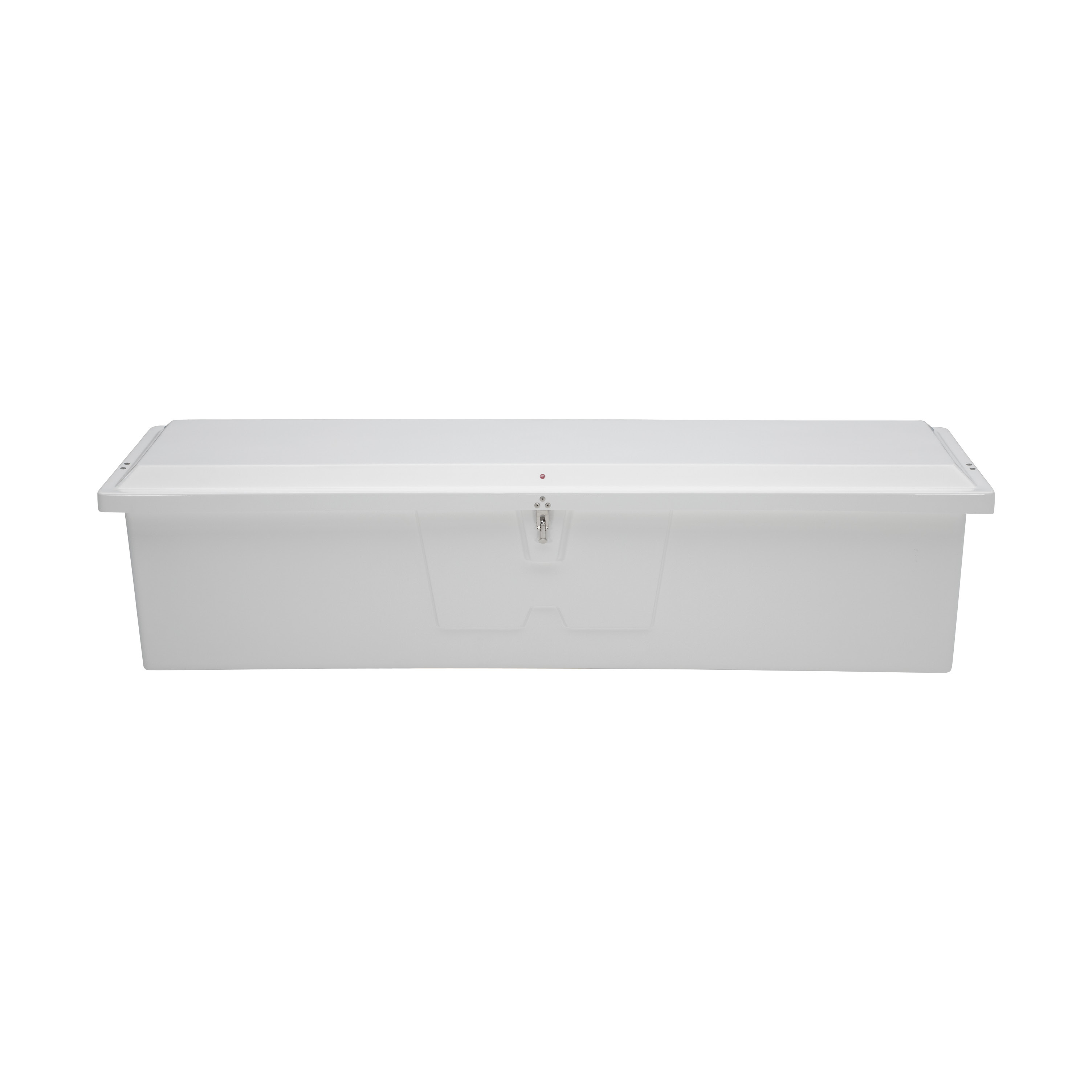 Taylor Made Stow N? Go Fisherman?s Fiberglass Dock Box, Extra Large (24"H X 95"W X 22"D), White #83560