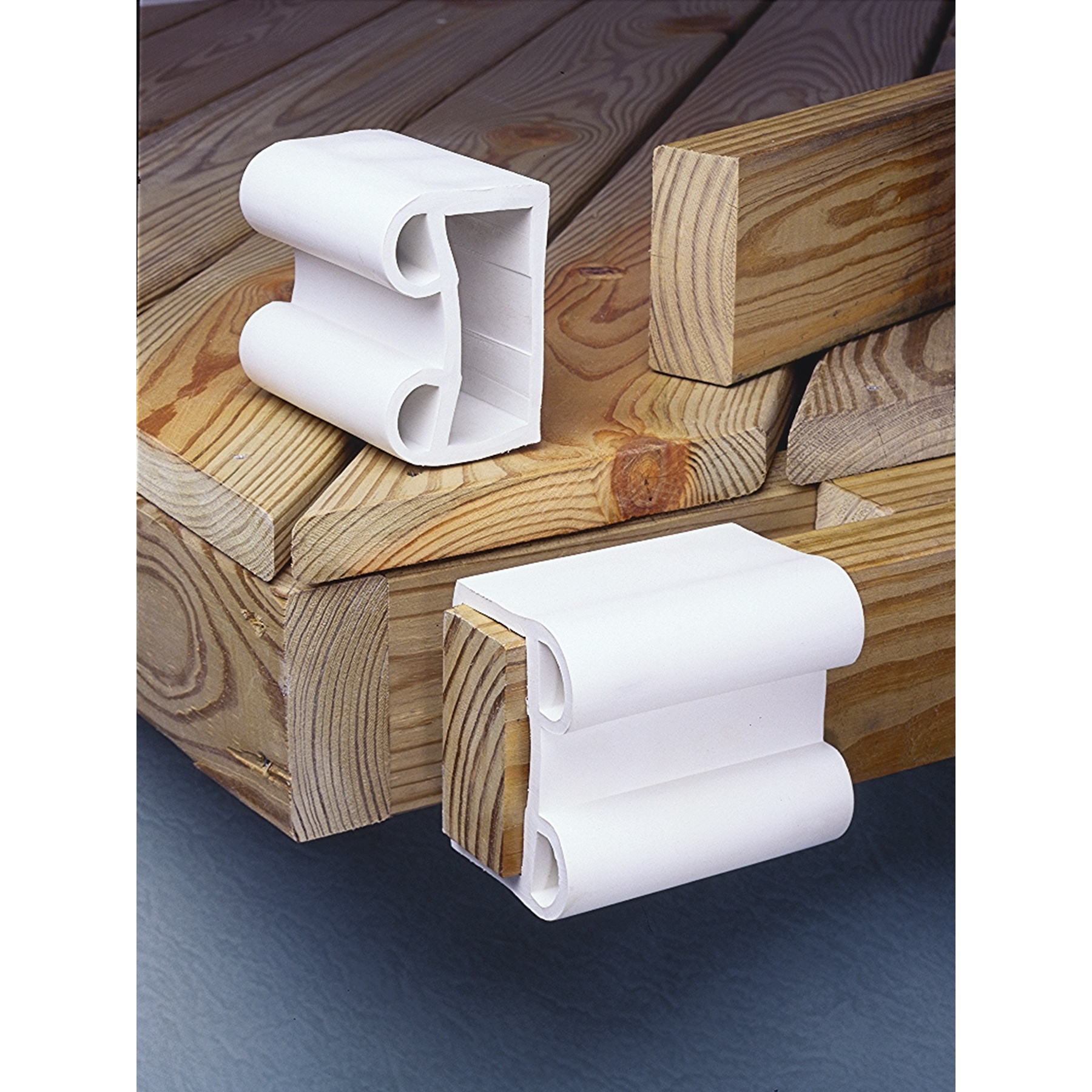 Taylor Made Fender Board Guards White fits 2" x 4" #96011