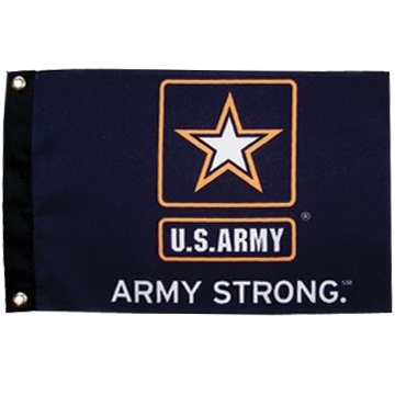 Taylor Made Military Flag Army Strong, 12" x 18" #1620
