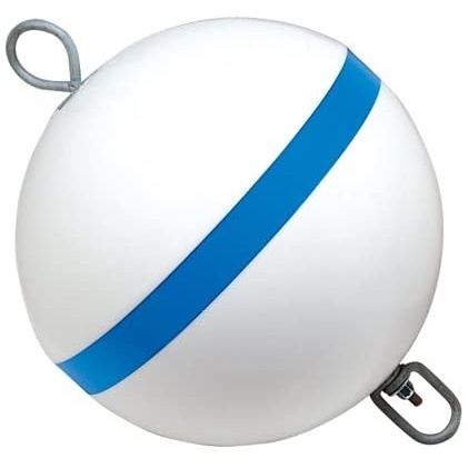 Taylor Made Sur-Moor Mooring Buoy, White (15") #22171