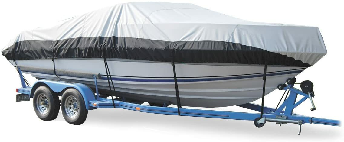 Taylor Made BoatGuard Eclipse Trailerable Boat Cover for Aluminum Fishing Boats (12'-14' CL x 75" B) #70901