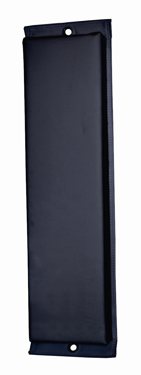 Taylor Made Hull-Saver? Vinyl-Covered Flat Boat Fender, Black (30" L x 6" W x 4" D) #343