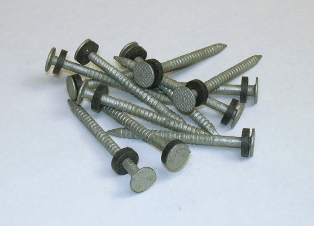 Taylor Made Galvinized Nails with Washers for Dock Edging, 1/8 lb. #96028
