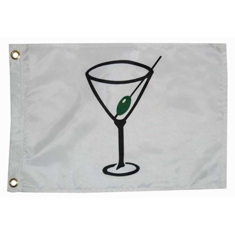 Taylor Made Cocktail Boat Flag, 12" x 18" #9118