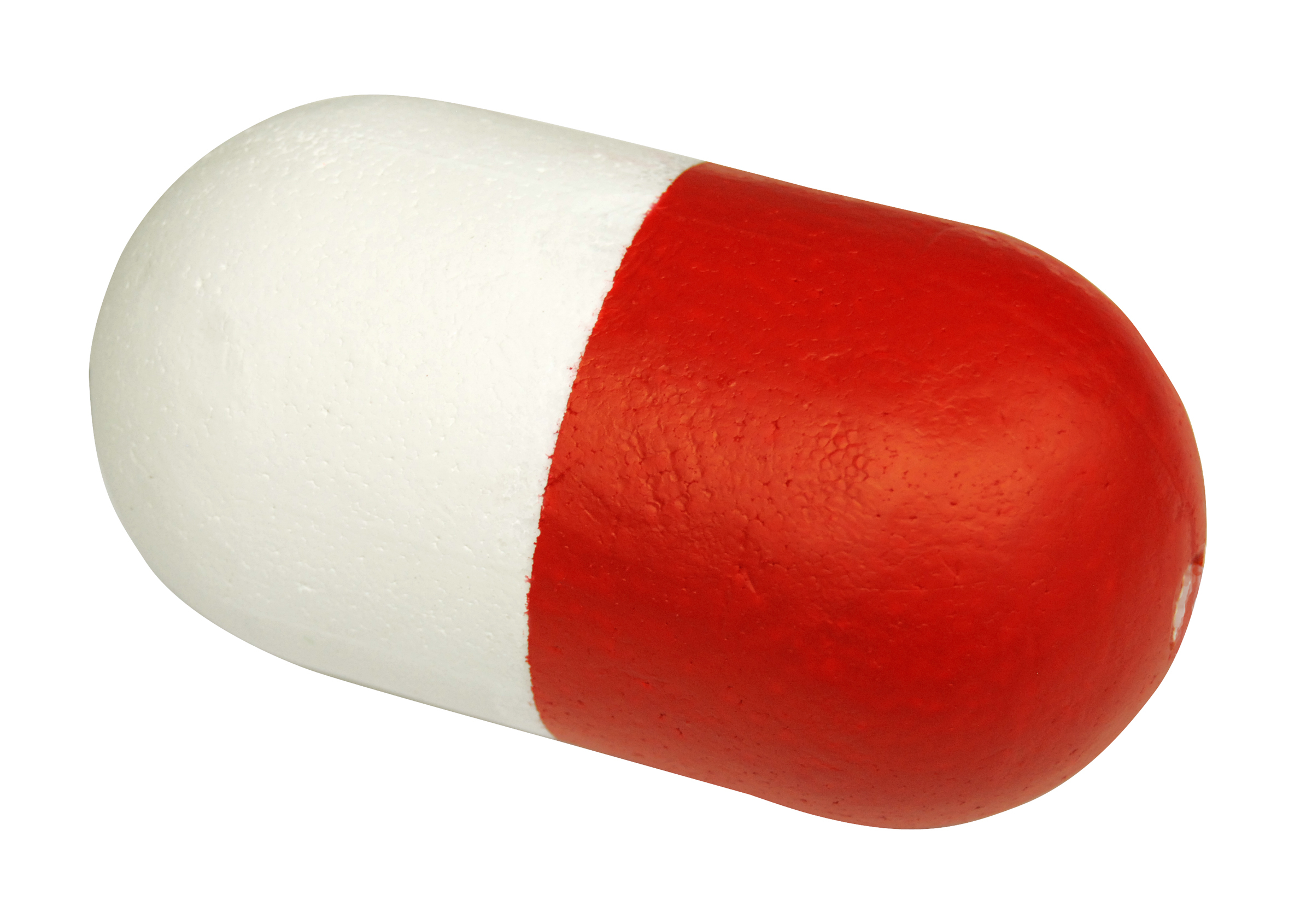 Taylor Made 3" x 5" Foam Rope Float, Red/White #376